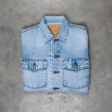 Orslow Denim U.S. Army Shirt Sky Blue