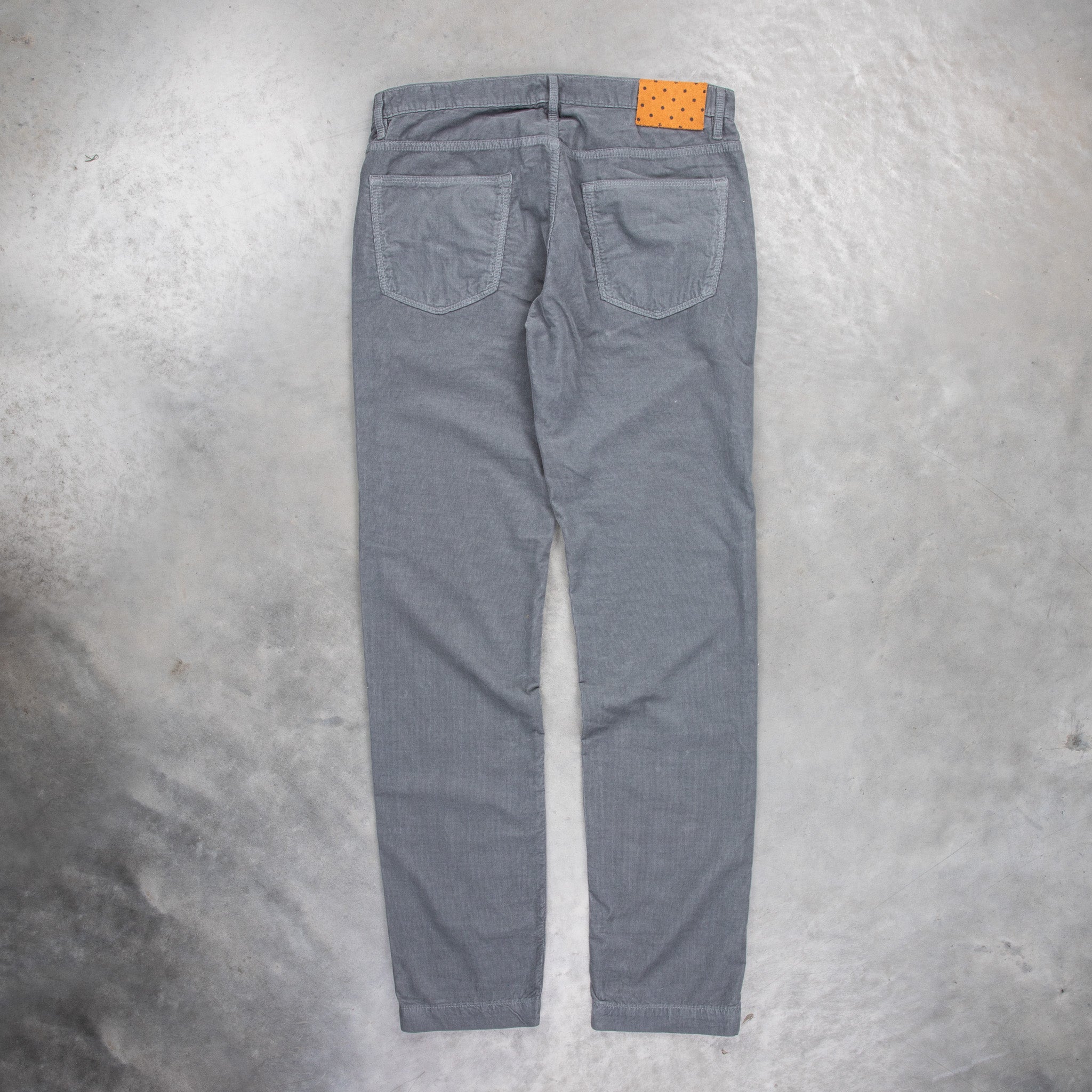 Massimo Alba Alunga Cord Five-Pocket Trousers Lead