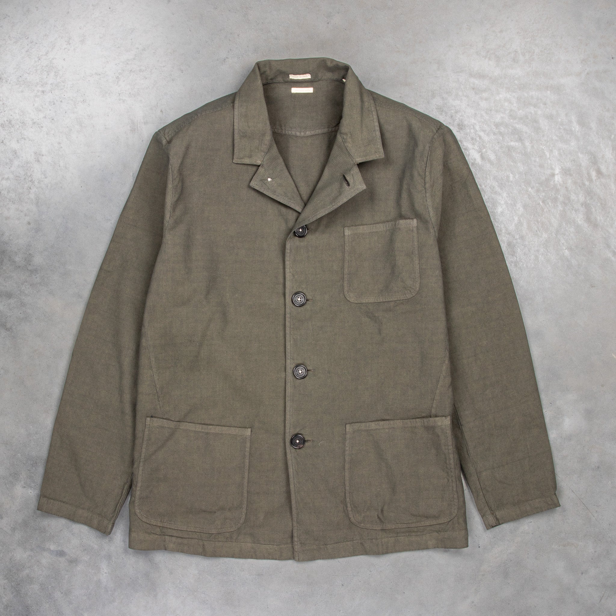 Massimo Alba Florida Shirt Jacket Ebano