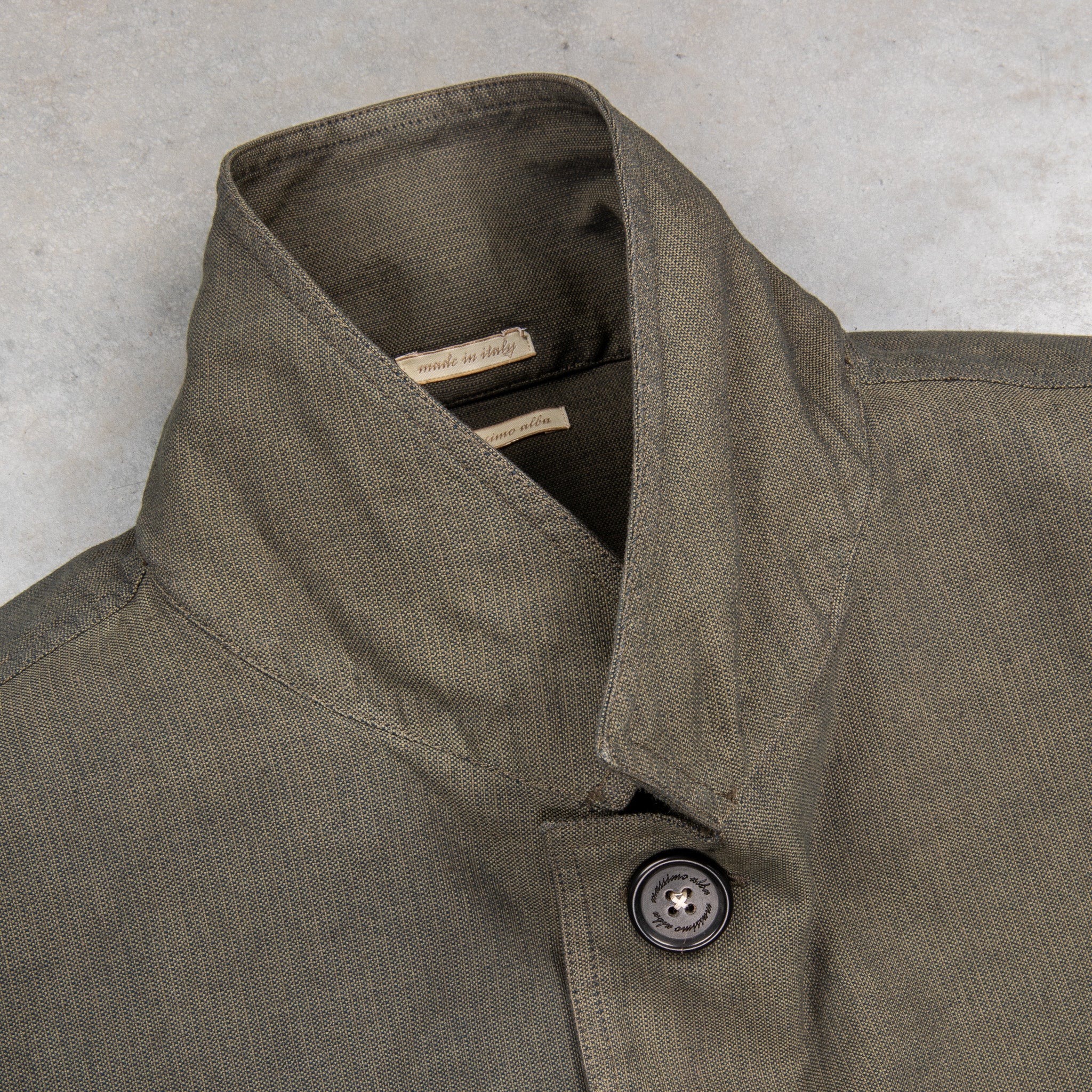 Massimo Alba Florida Shirt Jacket Ebano