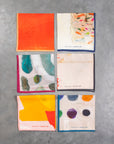 Massimo Alba Set Of Six Printed Pocket Squares