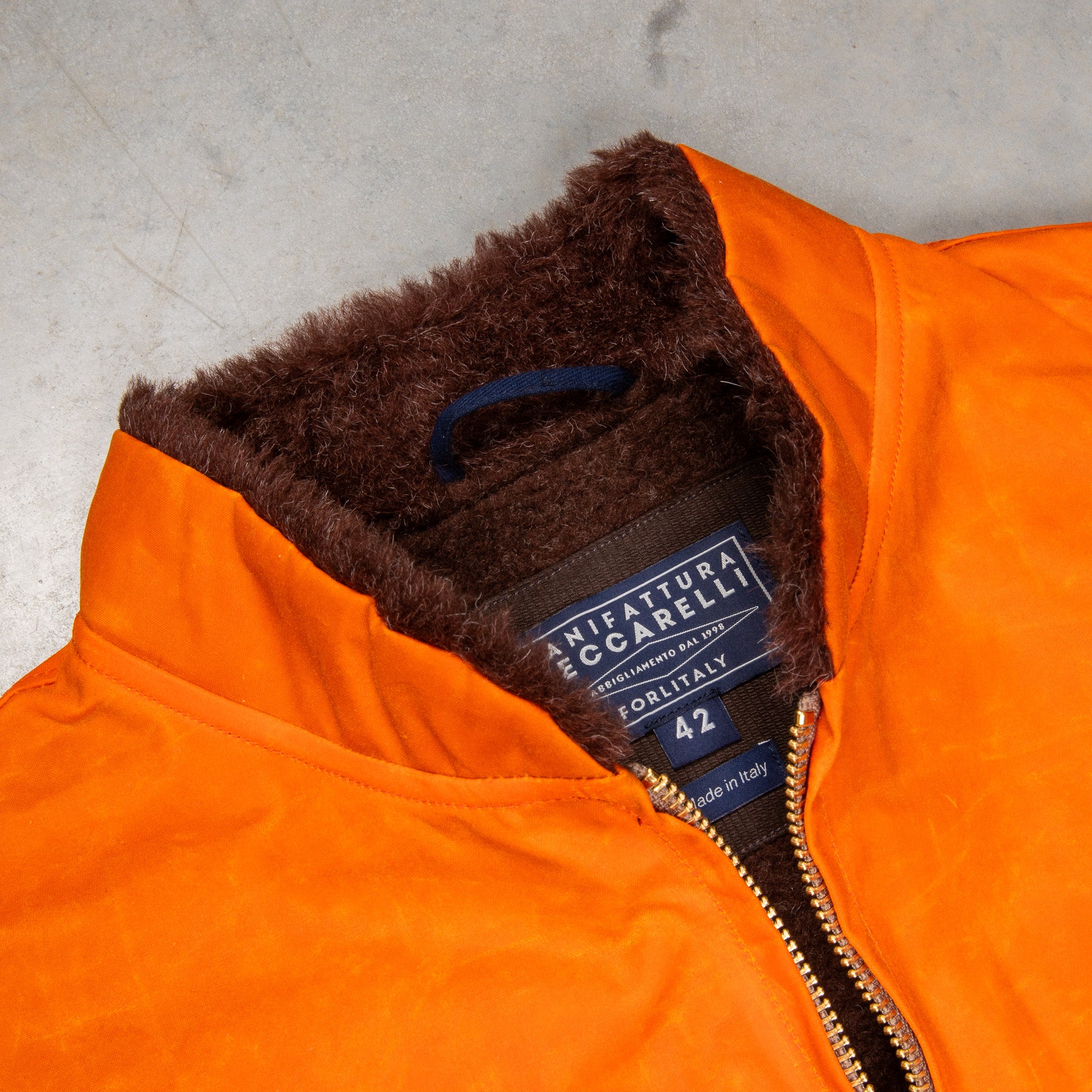 Manifattura Ceccarelli Mountain Vest Wax Orange