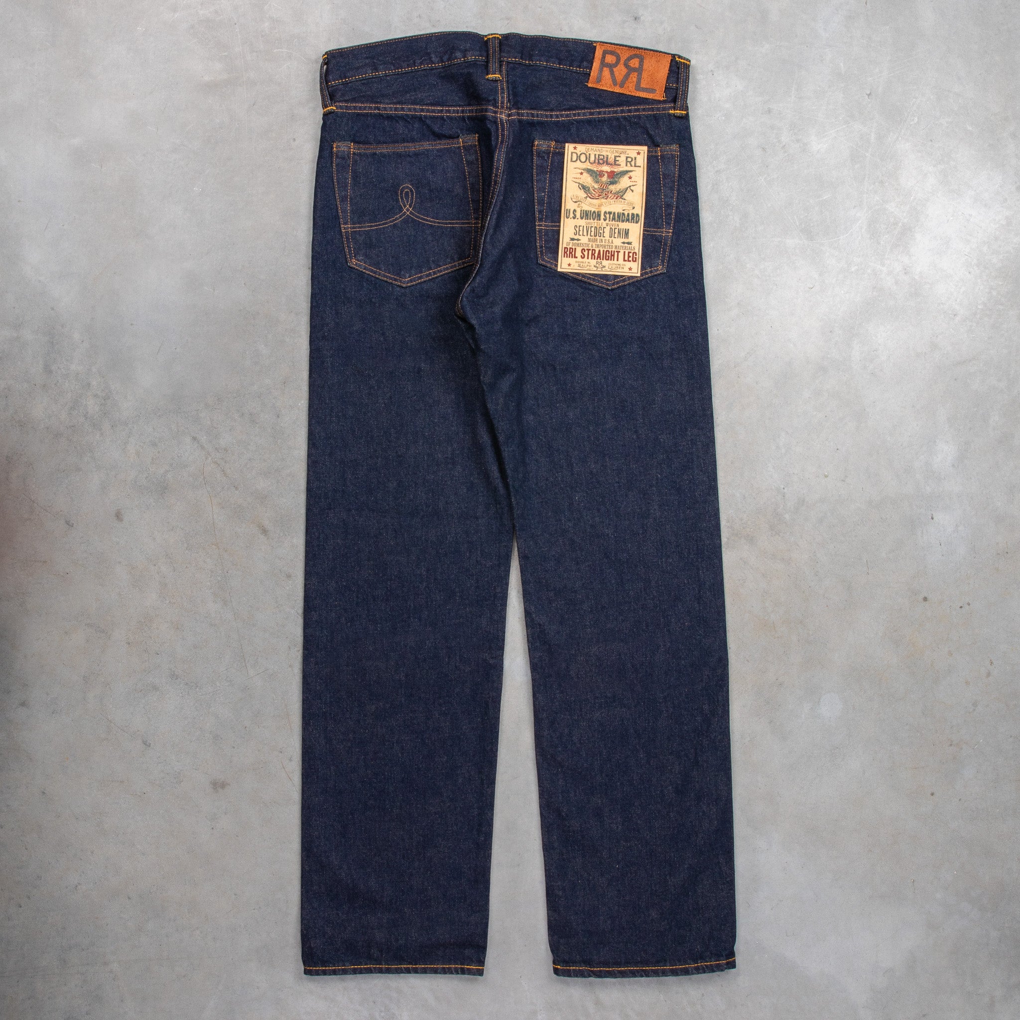 RRL Low Straight &quot;Original&quot; Once Washed