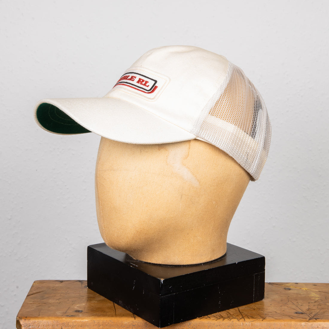 RRL Mesh Trucker hat white