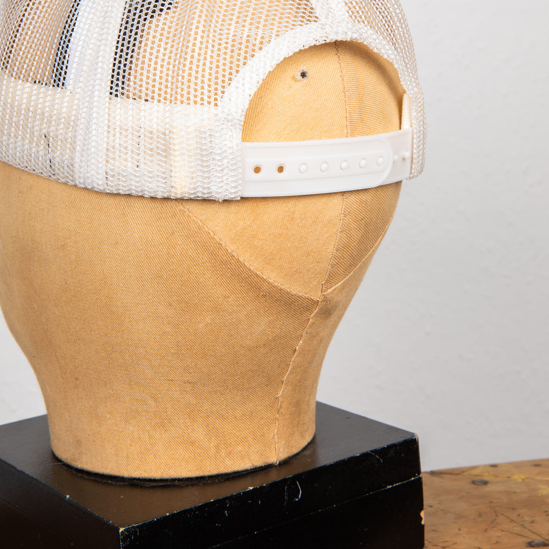 RRL Mesh Trucker hat white