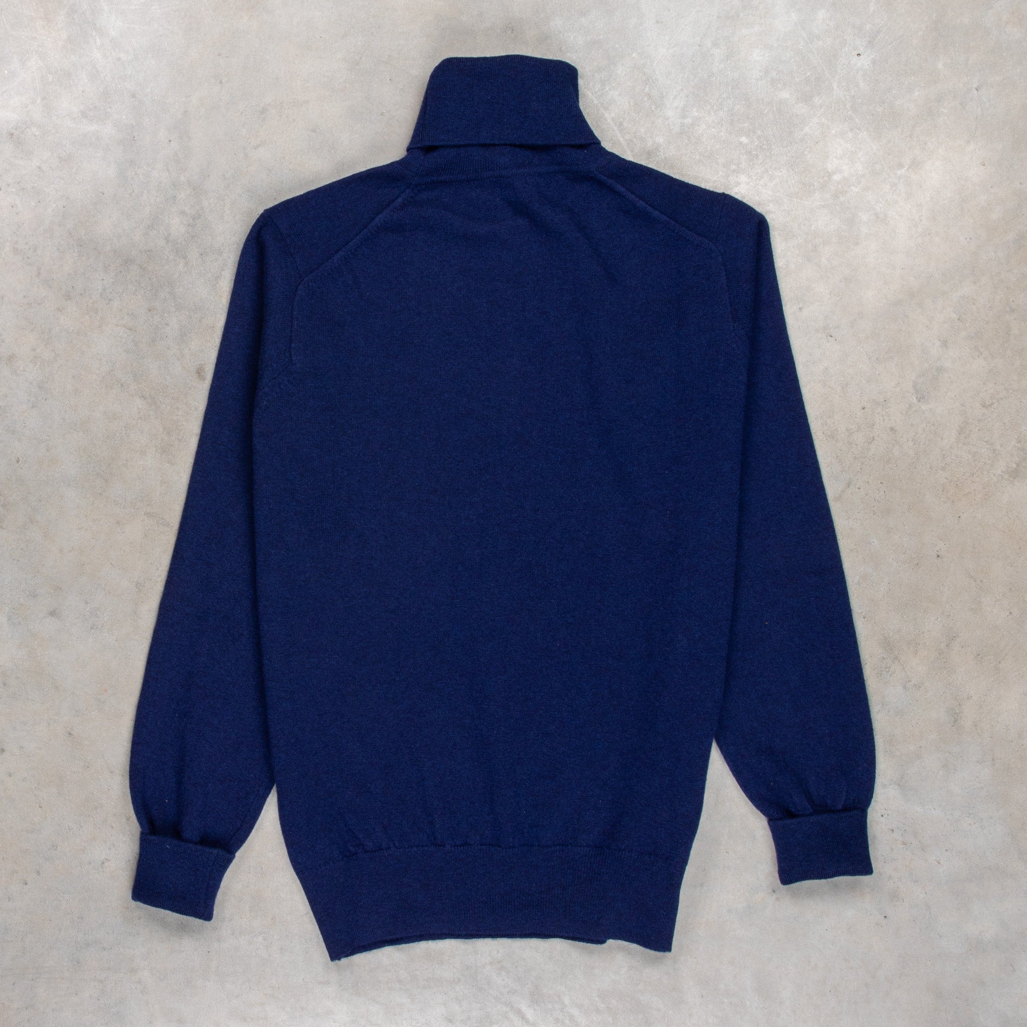 William Lockie x Frans Boone Super Geelong Roll Neck British Blue