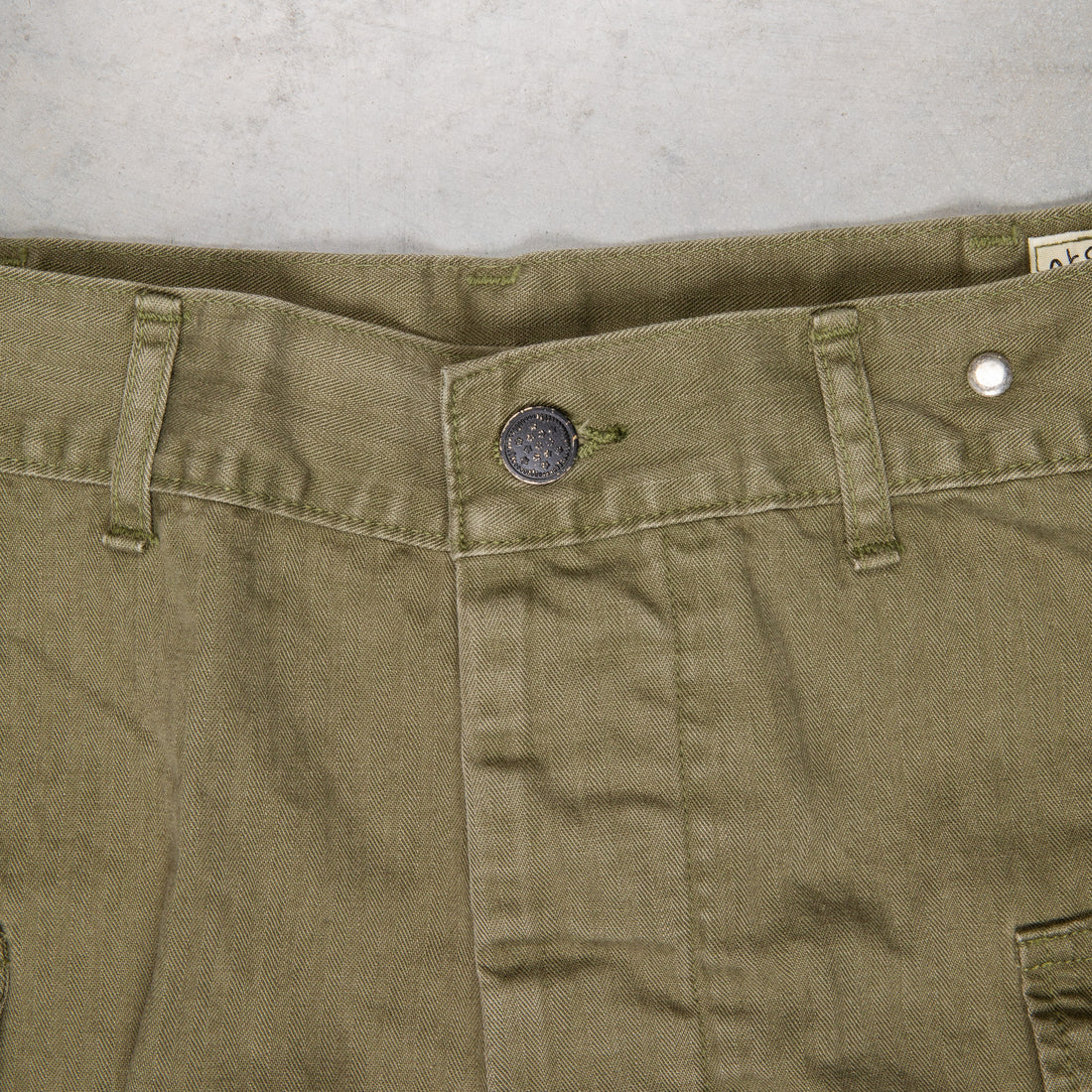 Orslow U.S Army 2 pocket cargo shorts Army Green