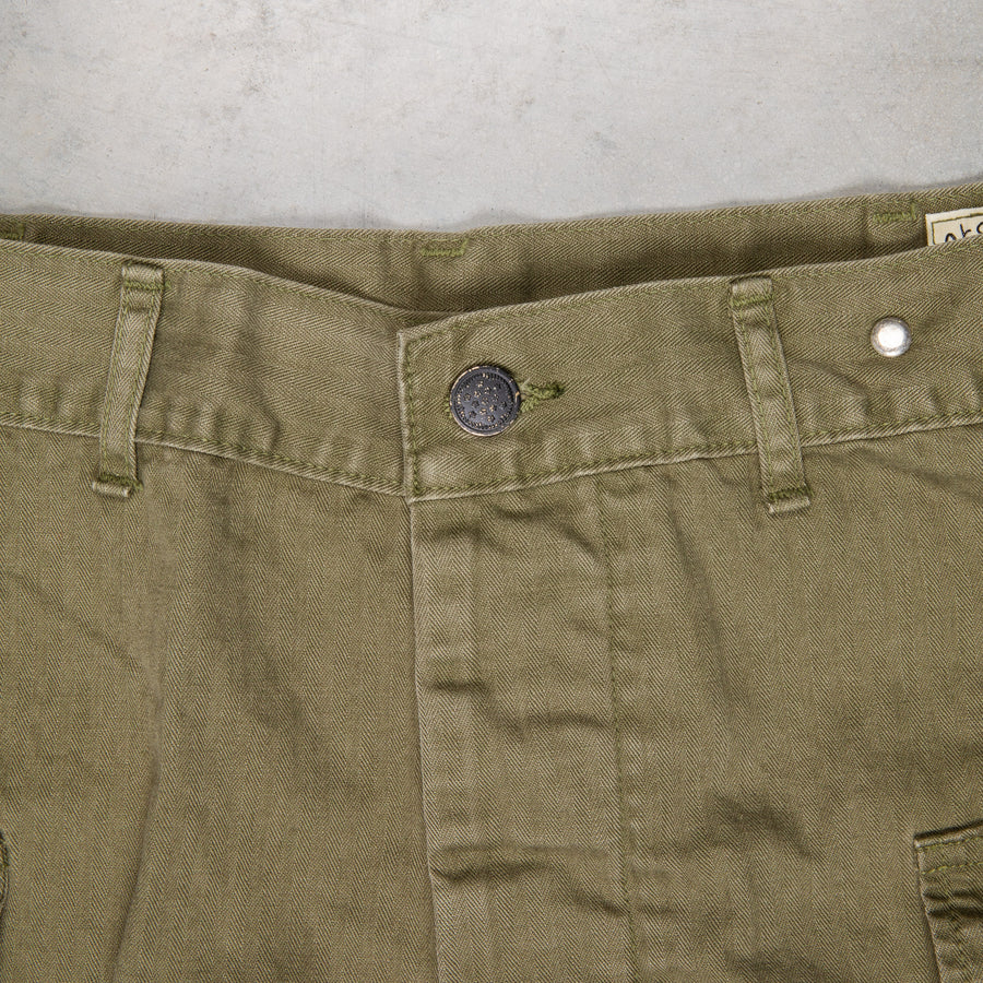 Orslow U.S Army 2 pocket cargo shorts Army Green