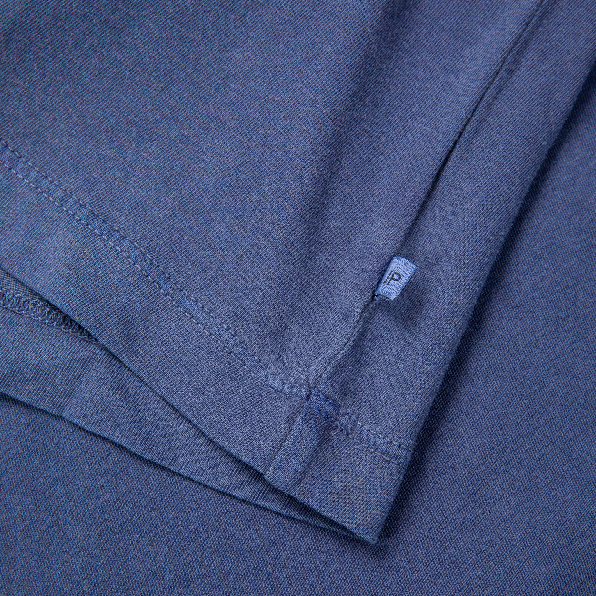 James Perse Crew Neck Pocket Tee Sea Captain