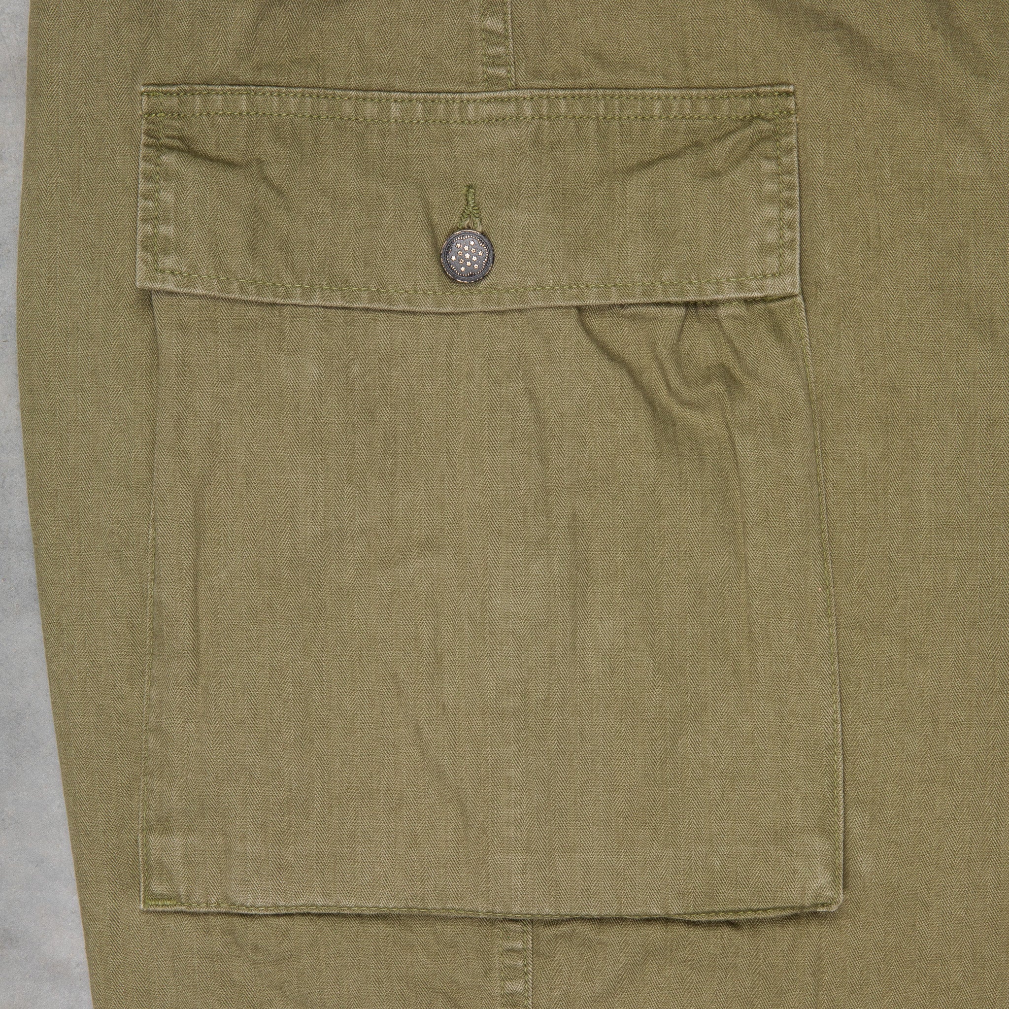 Orslow U.S Army 2 pocket cargo shorts Army Green – Frans Boone Store