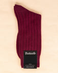 Pantherella Waddington Cashmere socks Port