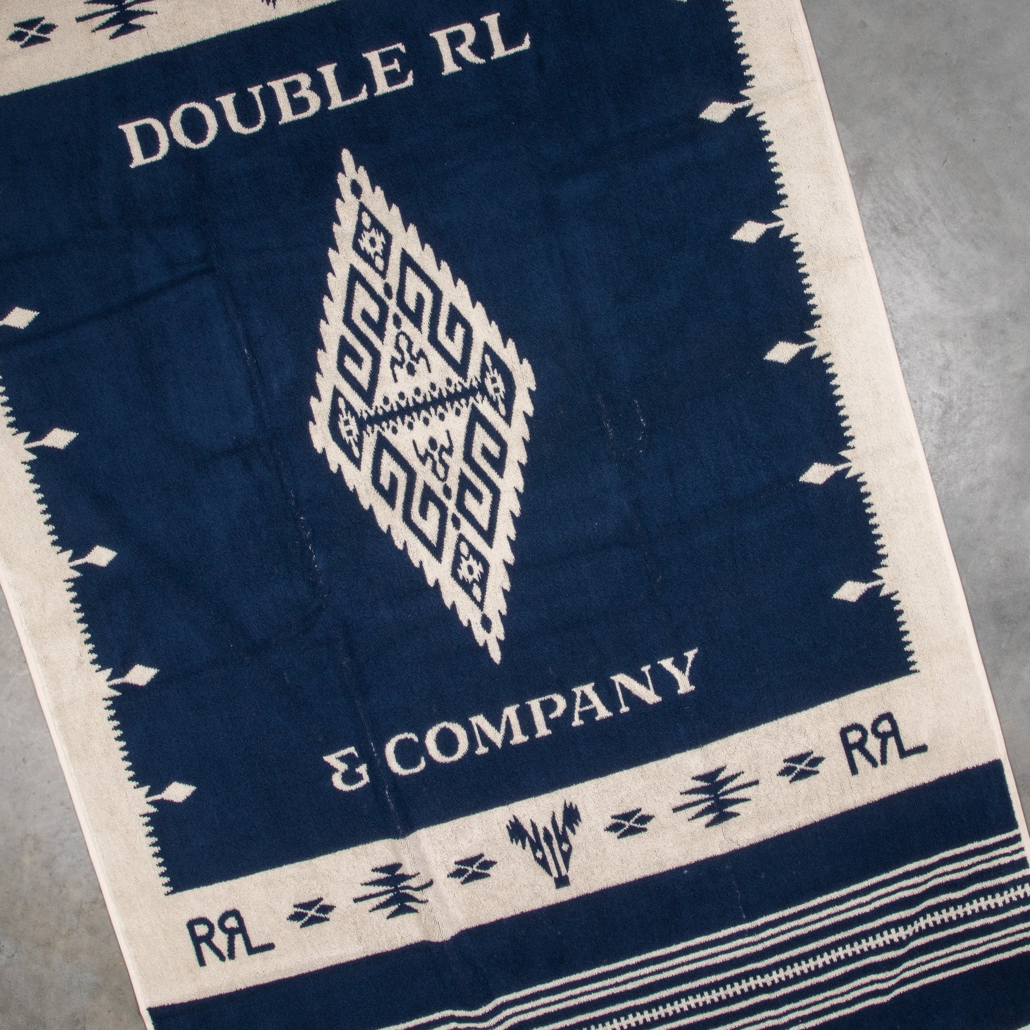 RRL Towel Indigo
