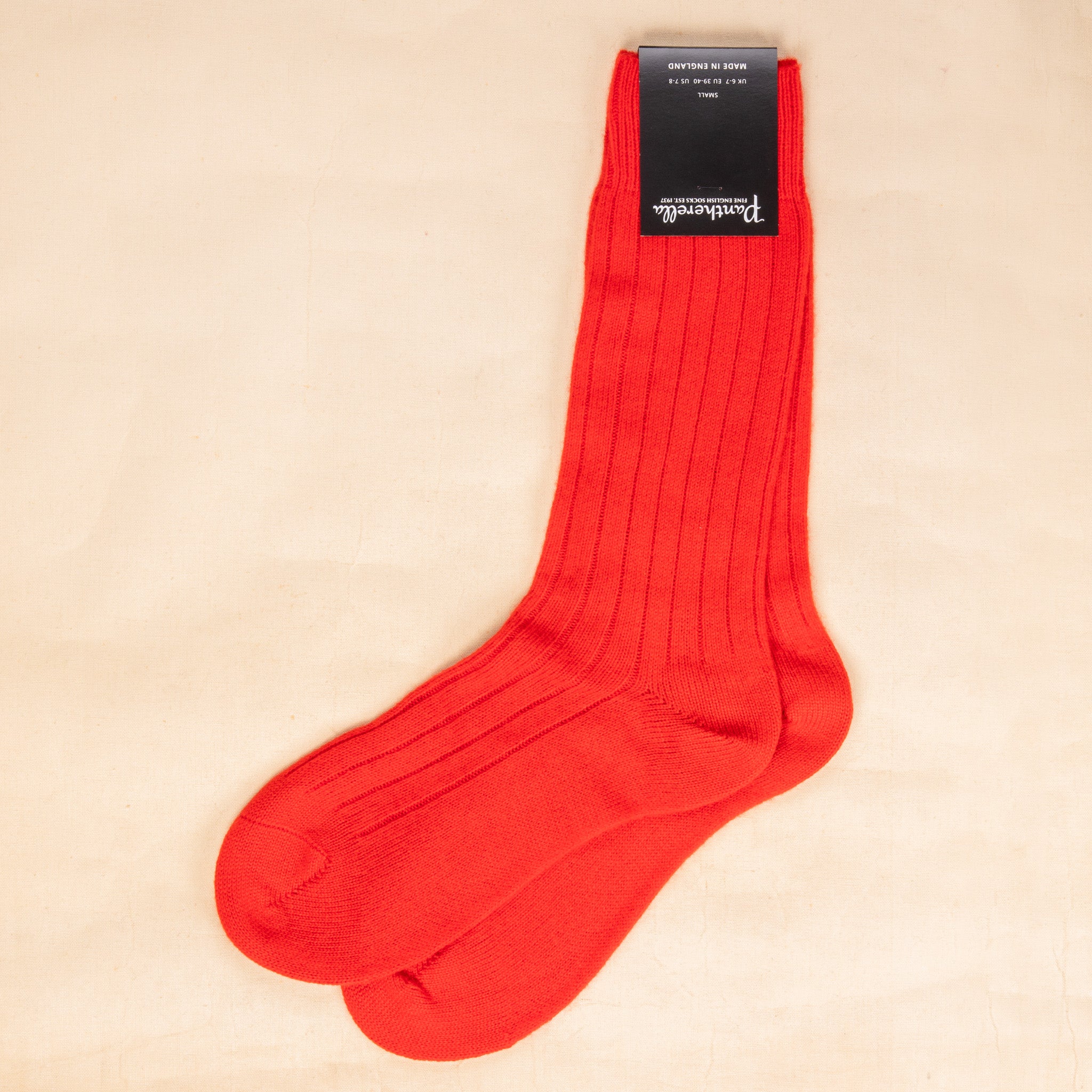 Pantherella Cashmere Waddington Socks Red