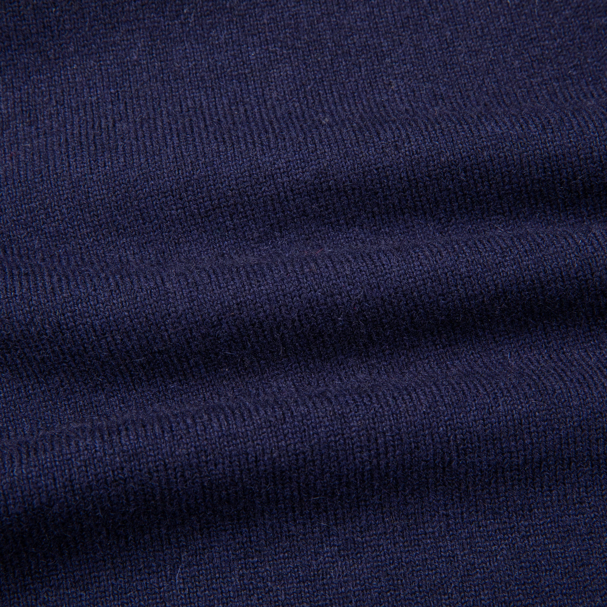 William Lockie Oxton Cashmere Crew Neck Dark Navy