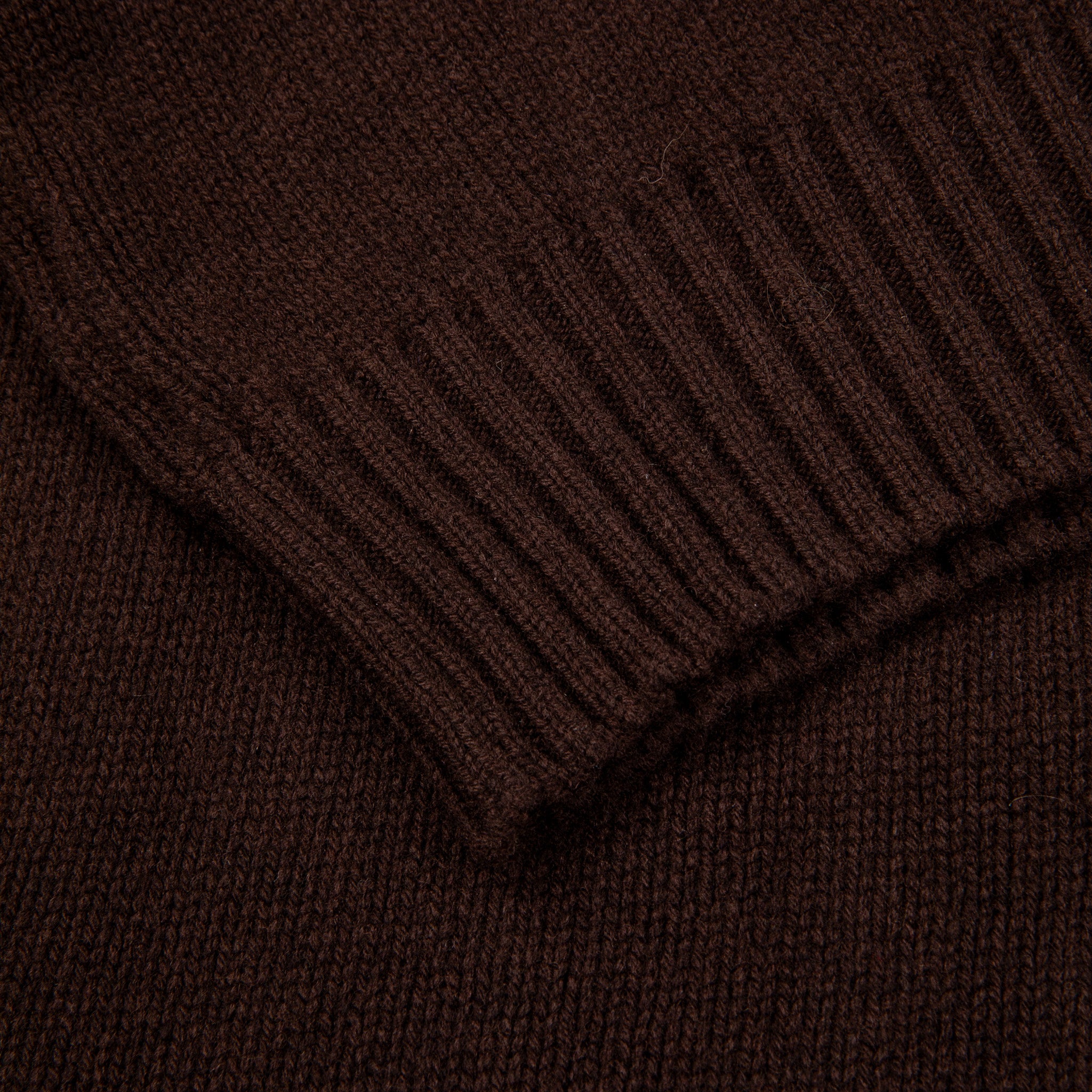 William Lockie x Frans Boone Inigo Baby Lambswool Crew Neck Caffe