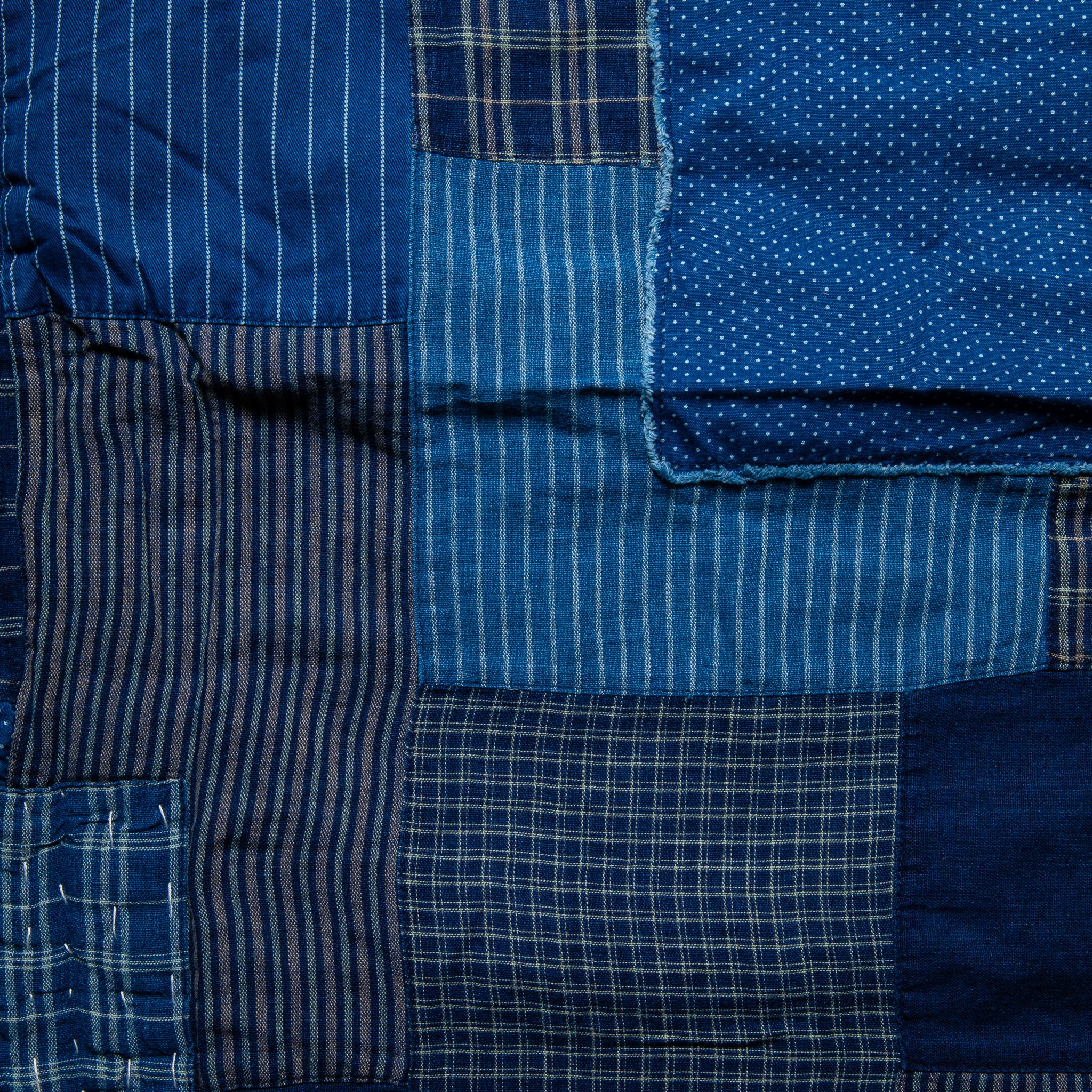 RRL Quilt indigo Cream Frans Boone Store