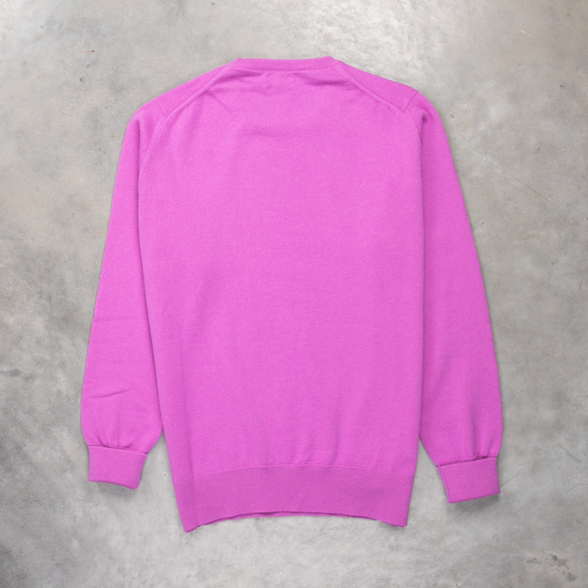 William Lockie Oxton Cashmere Crew Neck Thistle