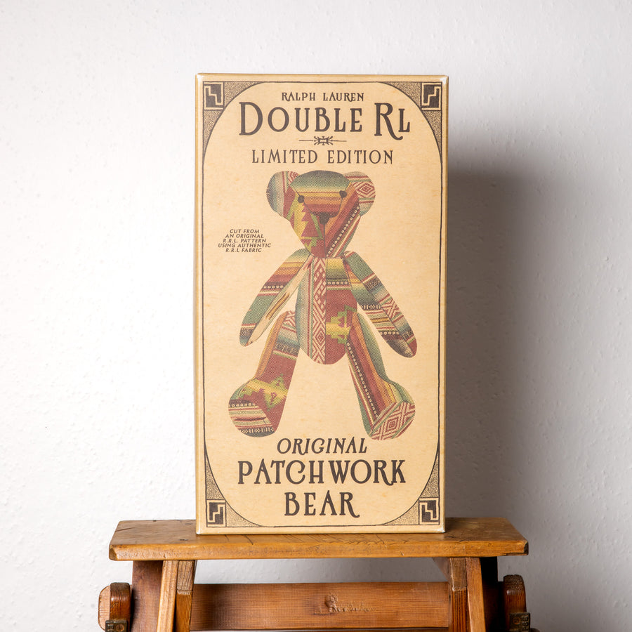 RRL Patchwork bear plush limited edition