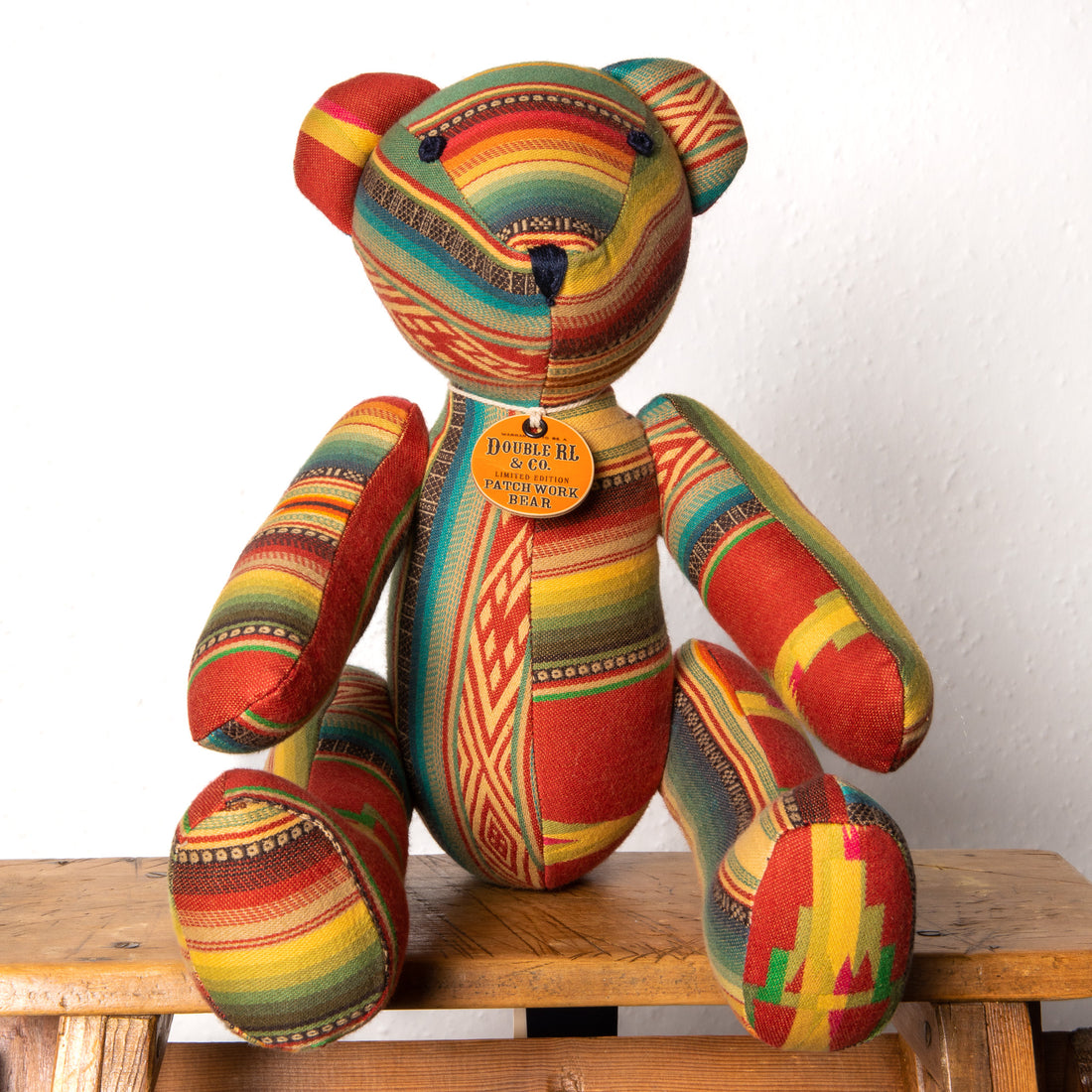 RRL Patchwork bear plush limited edition