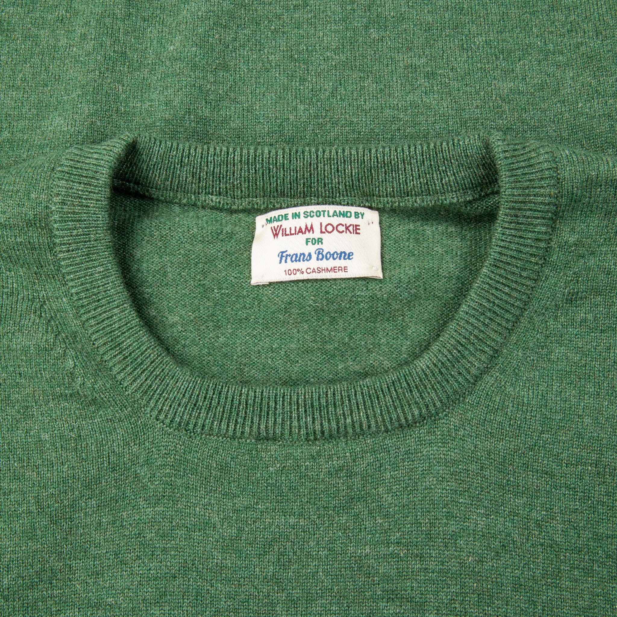 William Lockie Oxton Cashmere Crew Neck Serpentine