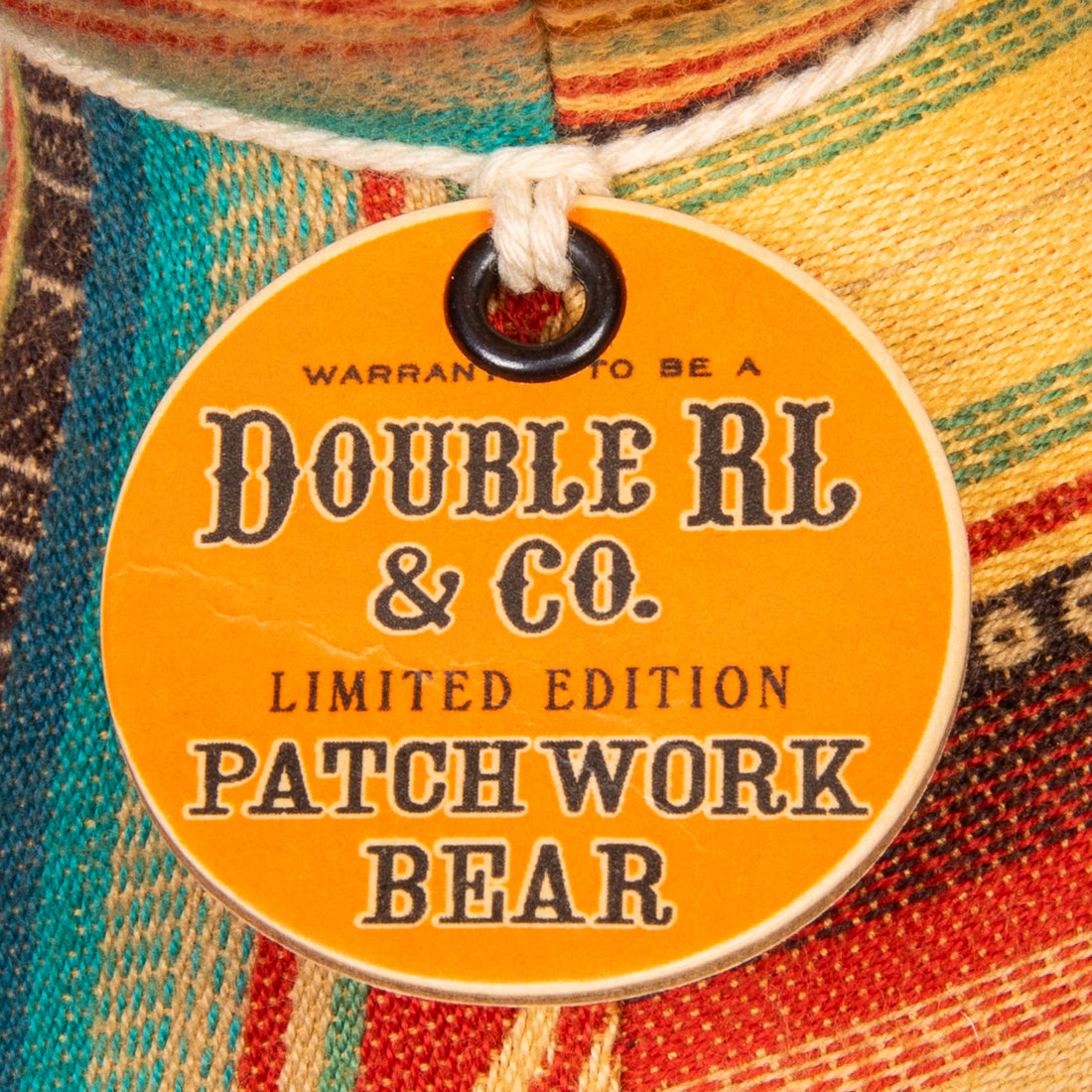 RRL Patchwork bear plush limited edition