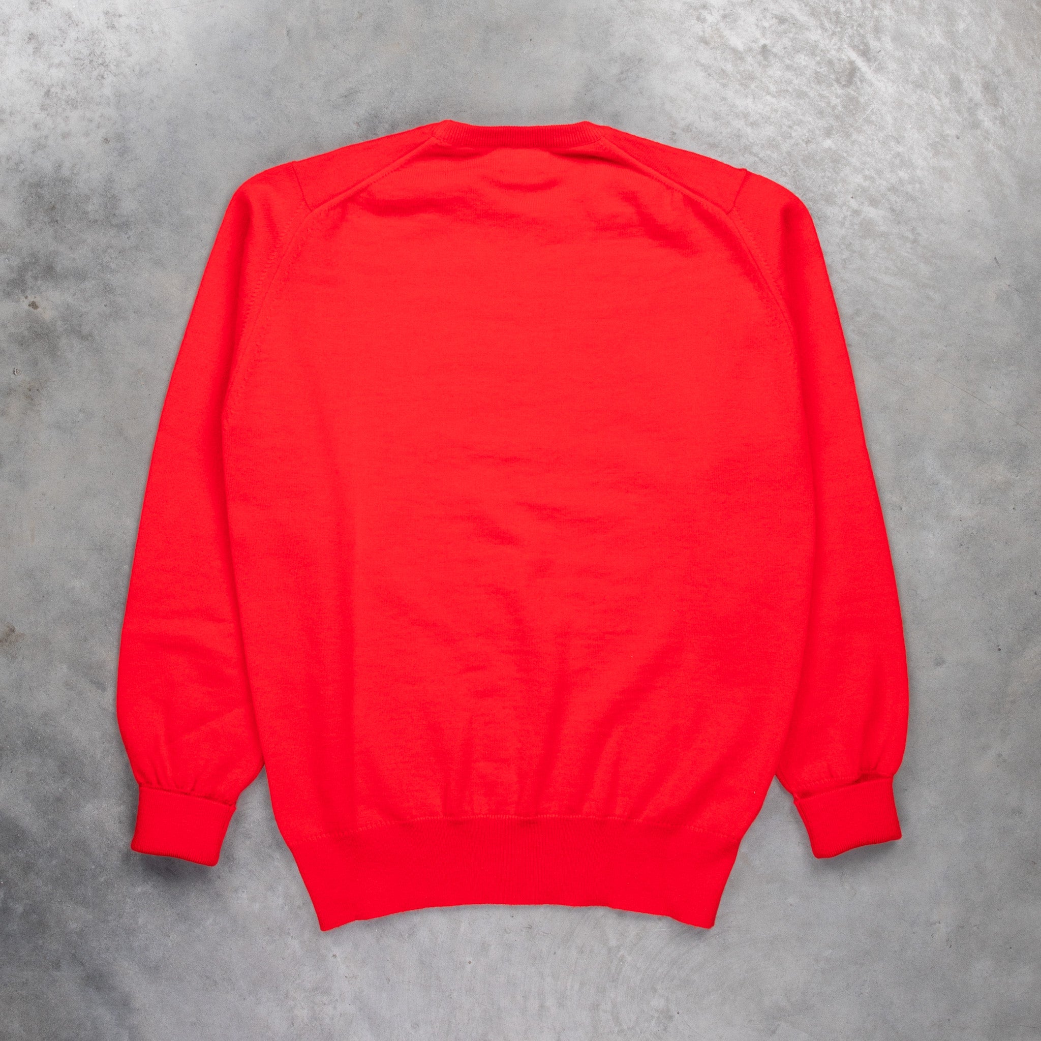 William Lockie Oxton Cashmere Crew Neck Cardinal