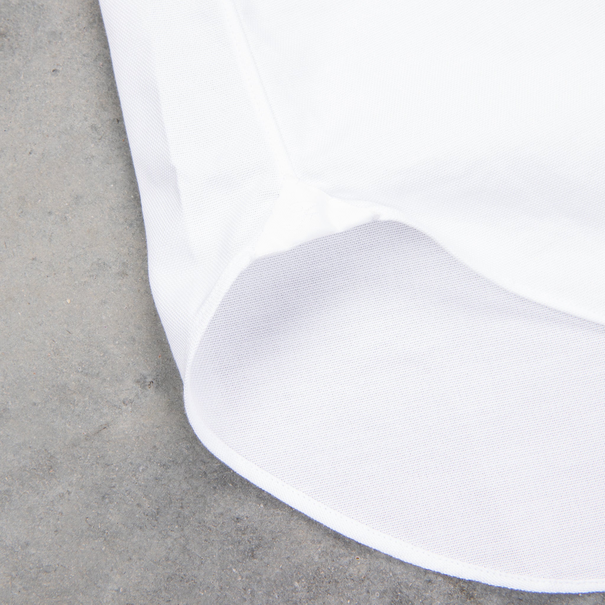 Finamore Tokyo Shirt Washed Oxford Button Down Lucio Collar White