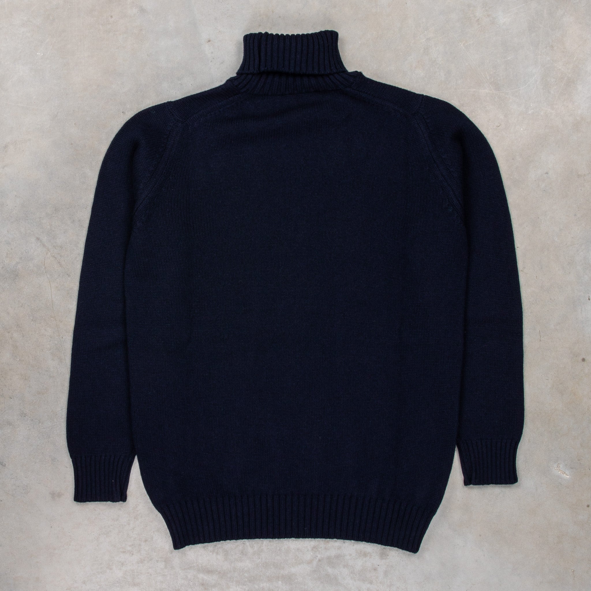 William Lockie x Frans Boone Inigo Baby Lambswool Roll Neck Marino