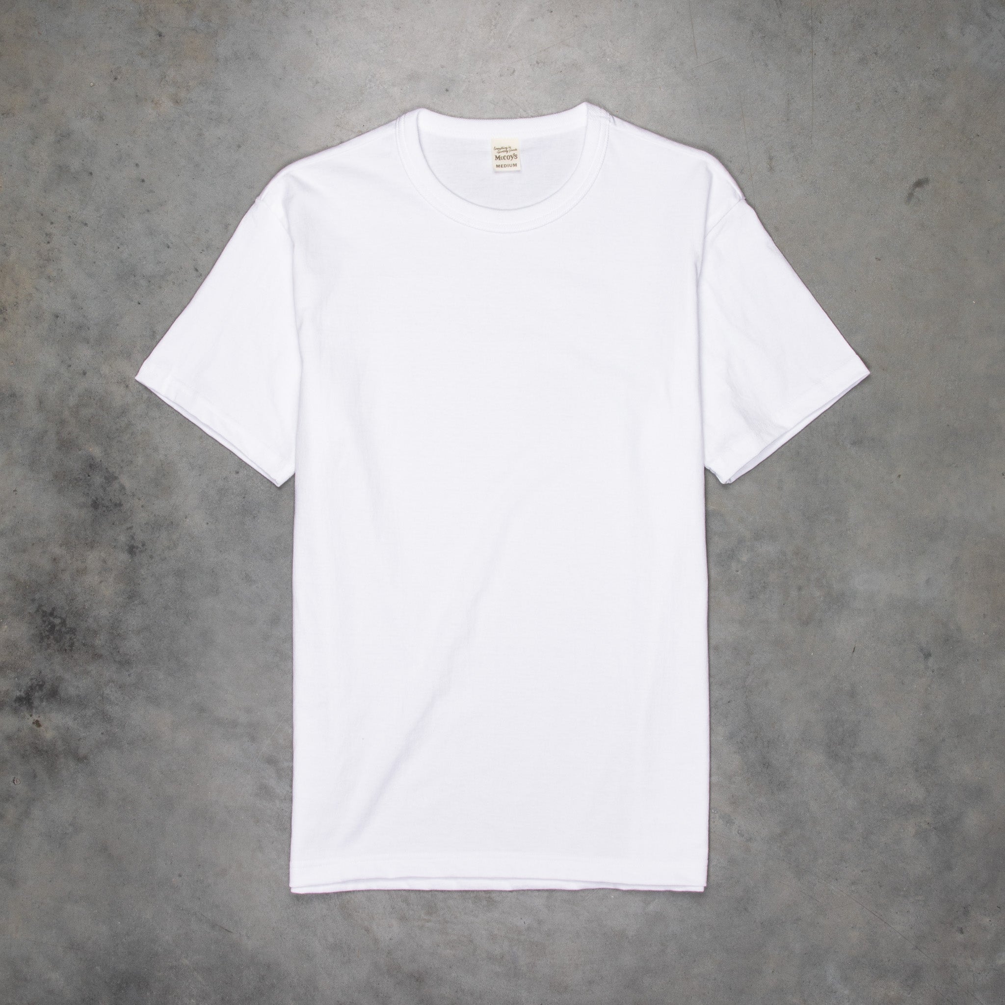 Real McCoy&#39;s 2 pack crew neck tee white