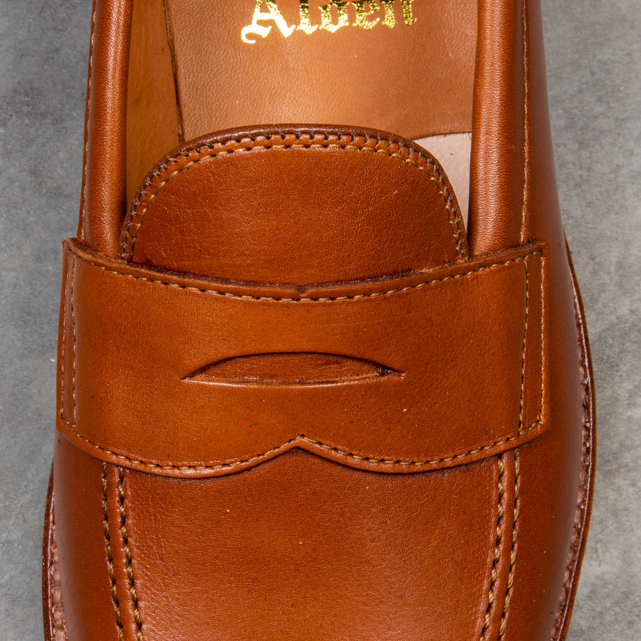 Alden Leisure loafer saddle Hoffmans calf leather