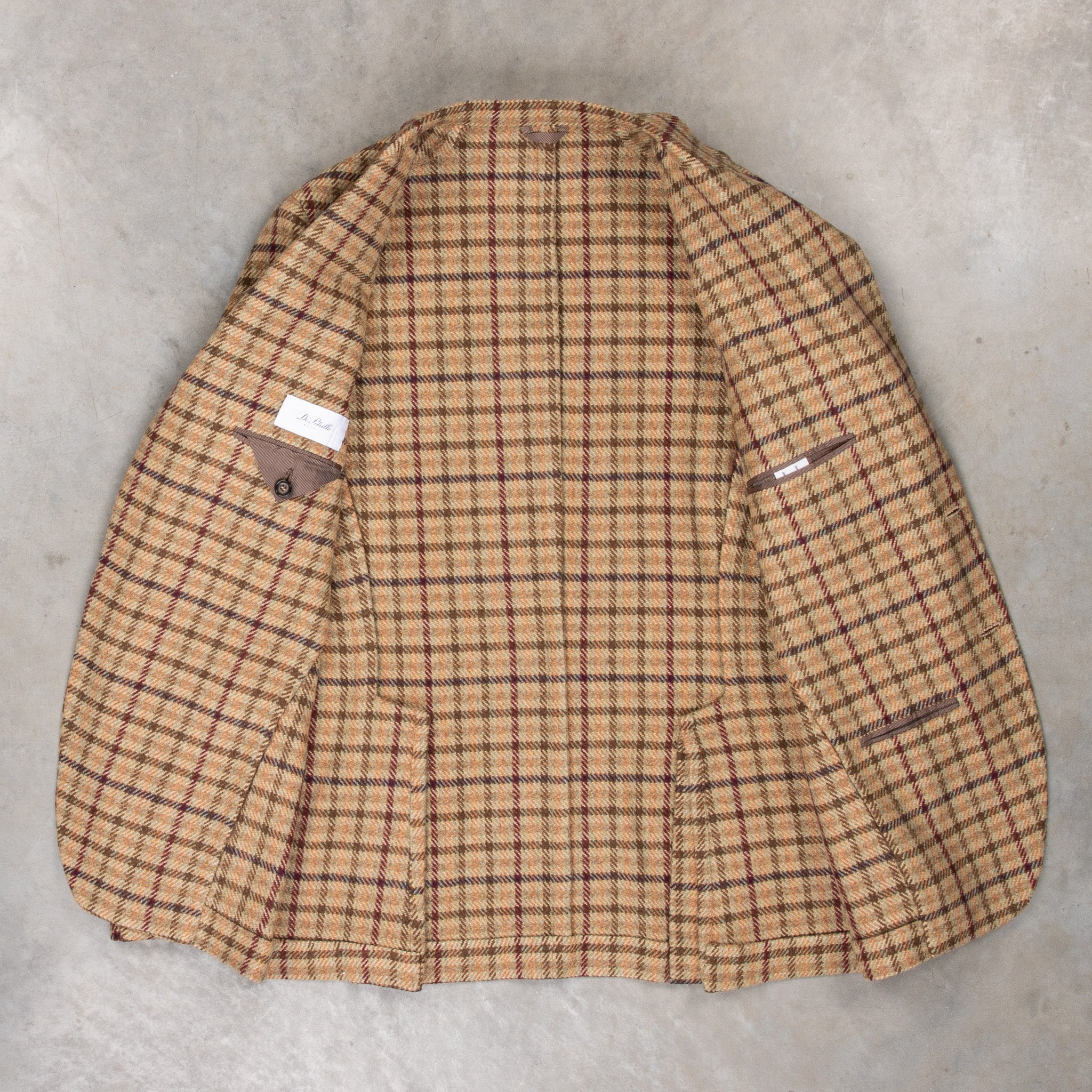 De Petrillo 3B段返りジャケット size50 Drop8 De Petrillo (デ ペトリロ) NAPOLI Posillipo (ナポリ ポジリポ
