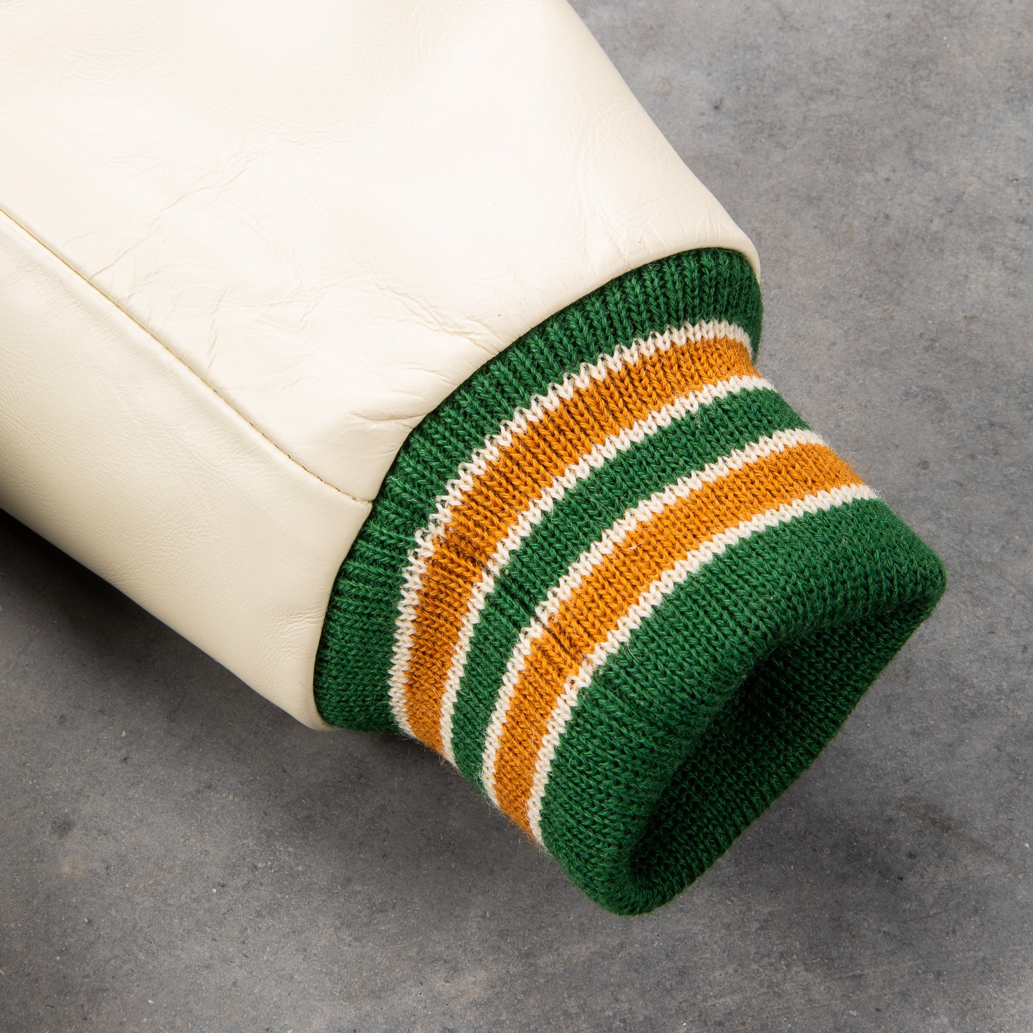 The Real McCoy&#39;s Wool Varsity Jacket Shamrocks