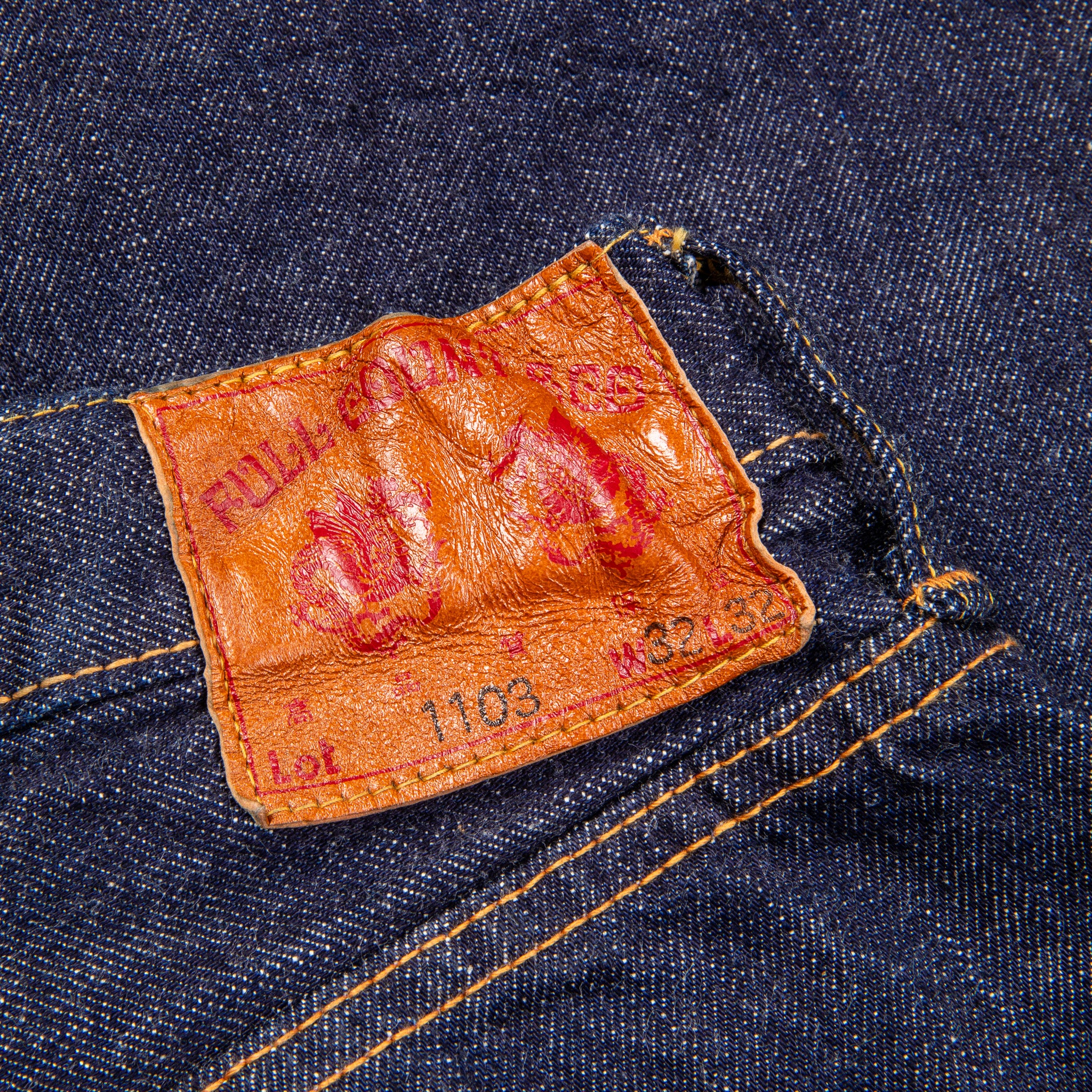 Fullcount 1103 Clean Straight 13.7 Oz One Wash