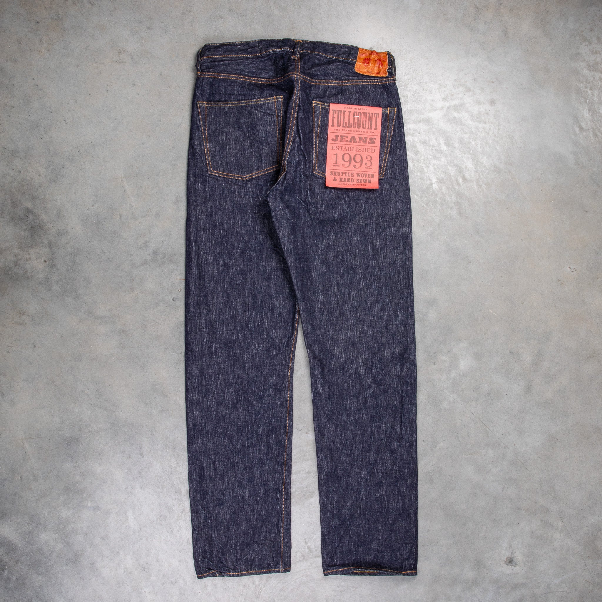 Fullcount 1103 Clean Straight 13.7 Oz One Wash