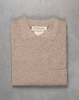 Remi Relief Polo Tee Brown Melange