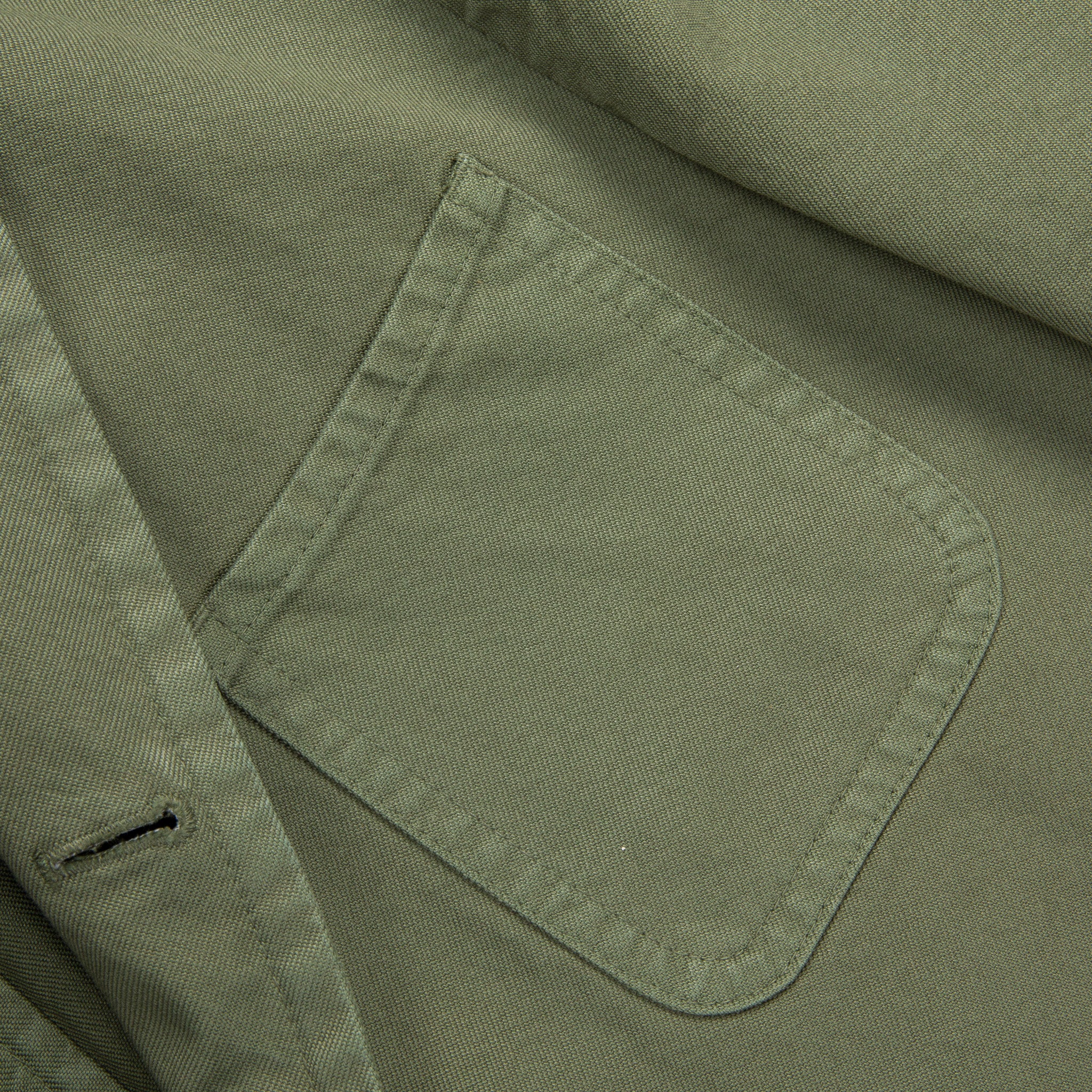 Massimo Alba Solex Cotton Canvas Jacket Salvia