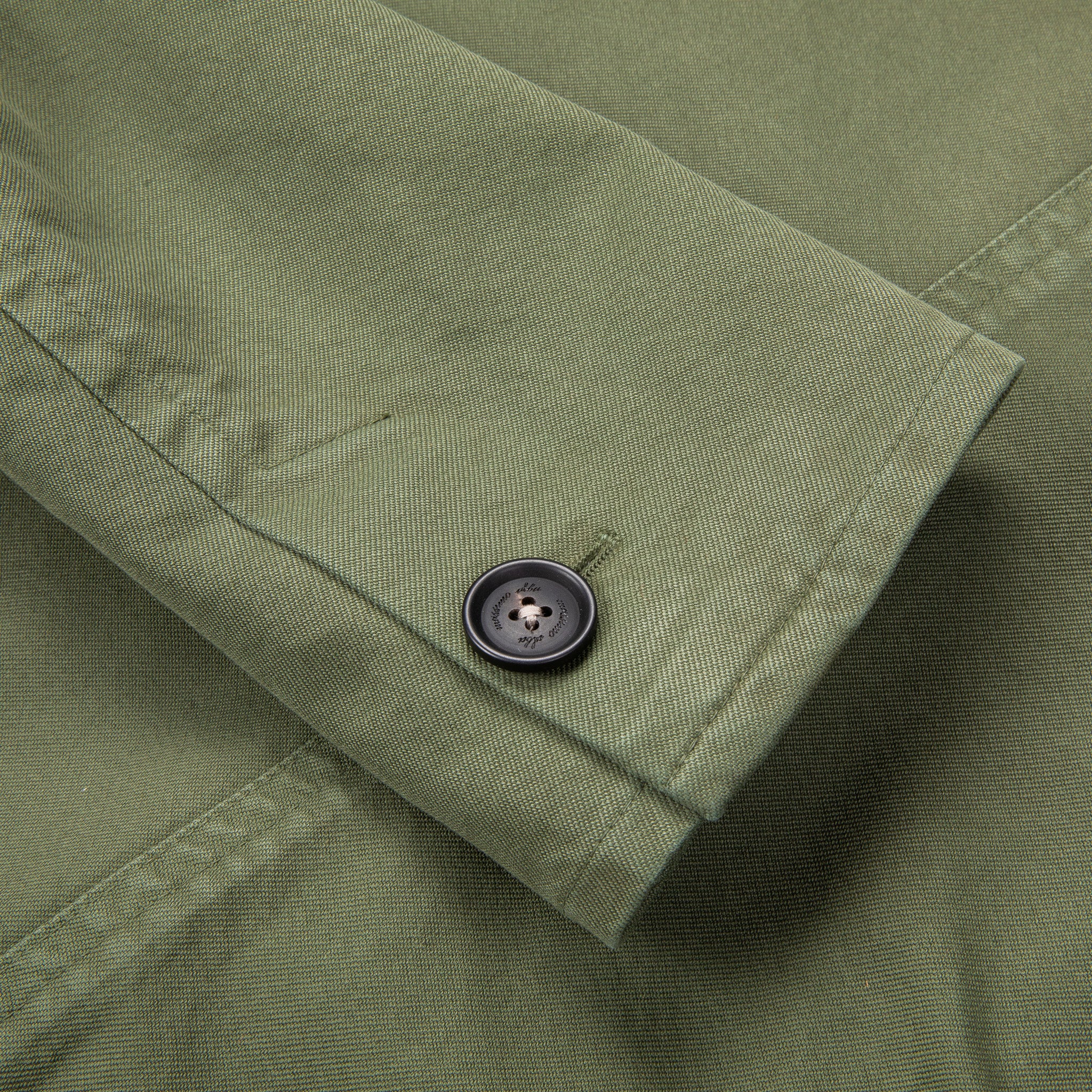 Massimo Alba Solex Cotton Canvas Jacket Salvia