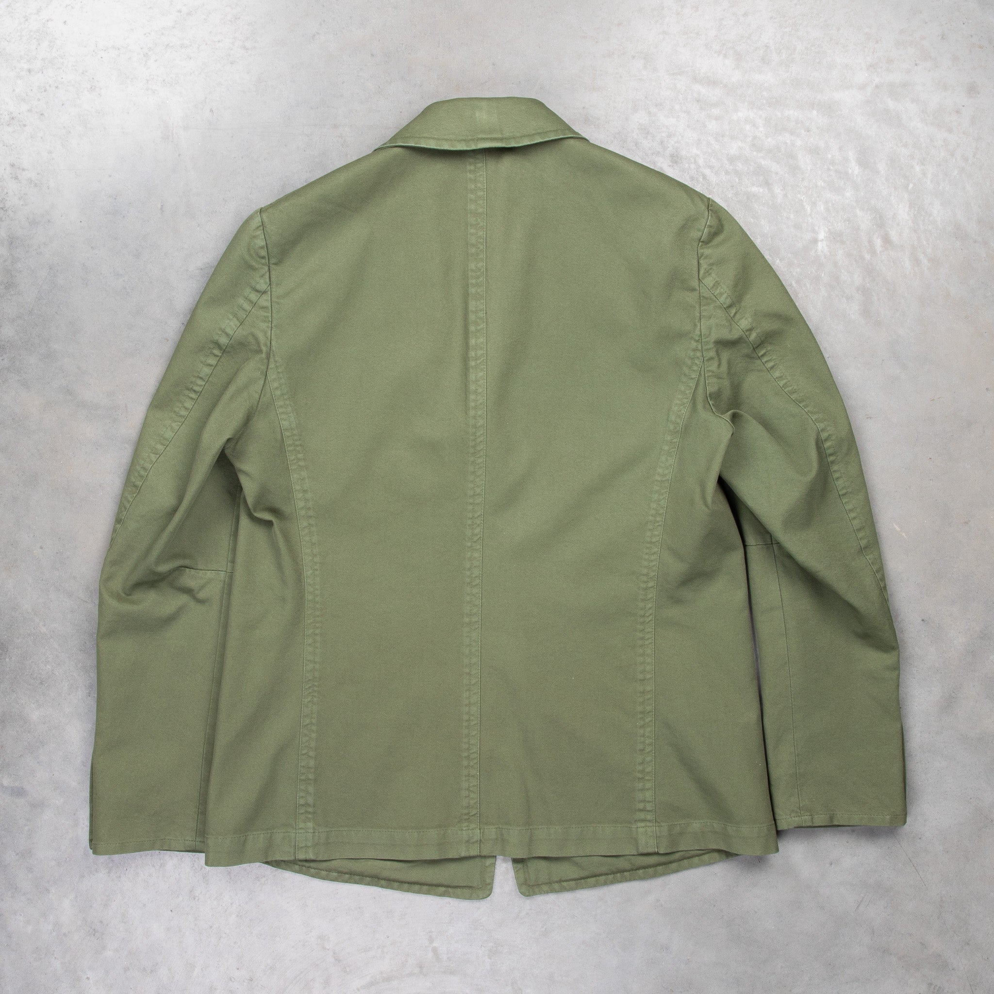 Massimo Alba Solex Cotton Canvas Jacket Salvia
