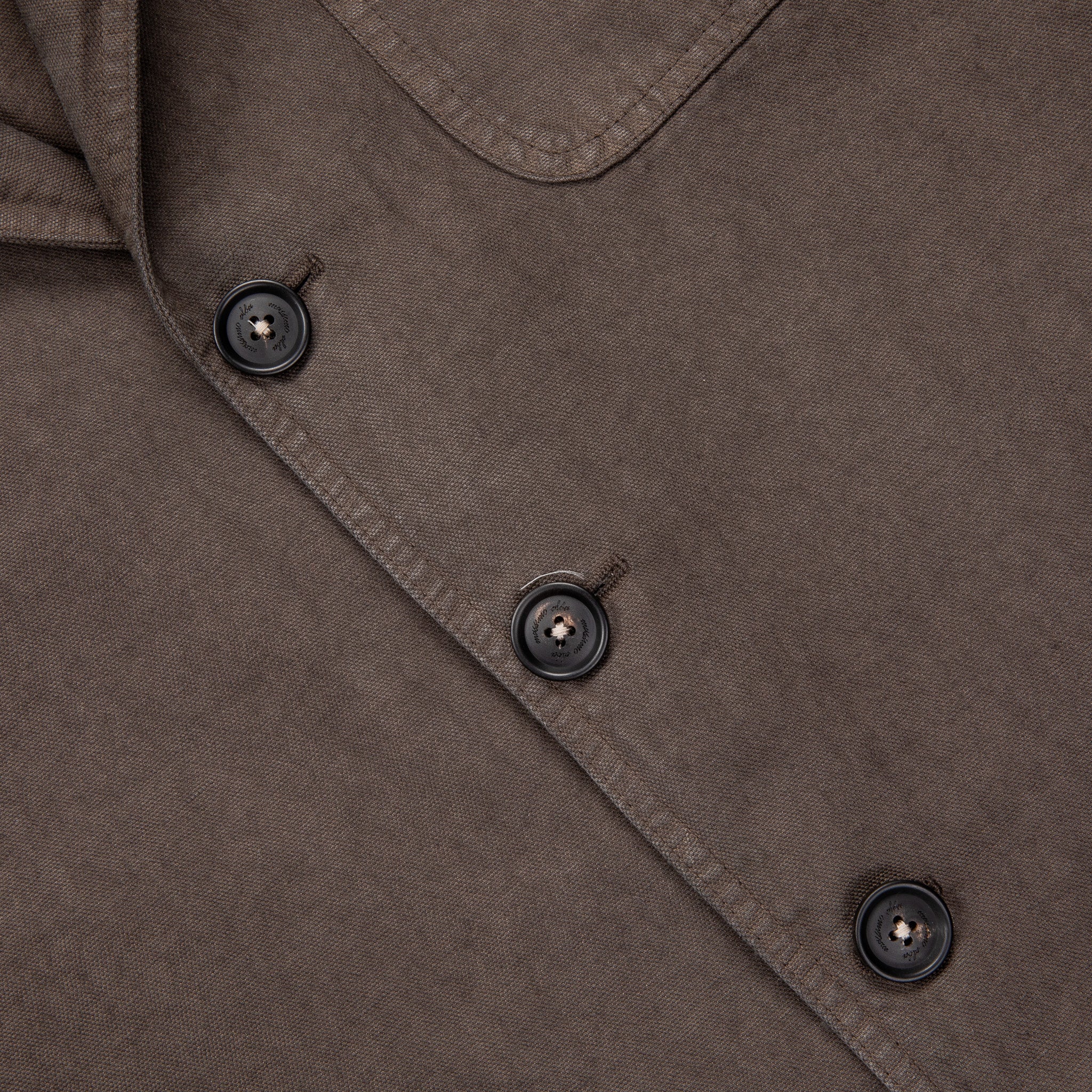 Massimo Alba Baglietto Unstructured Blazer Ebano
