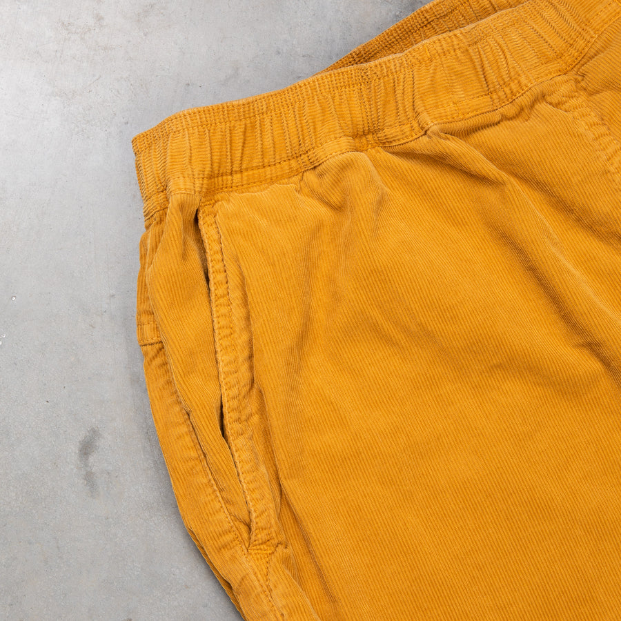 Remi Relief Corduroy Easy Shorts Mustard