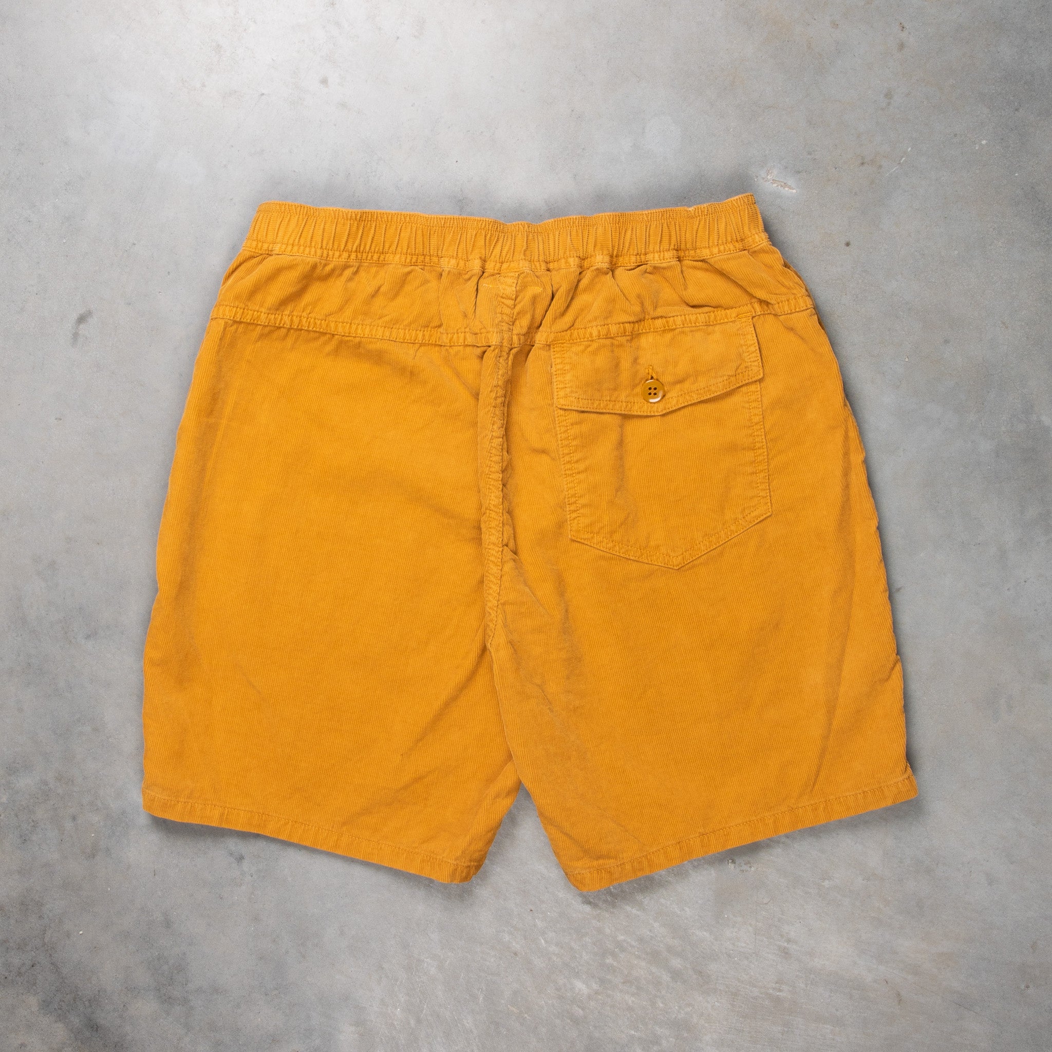 Remi Relief Corduroy Easy Shorts Mustard