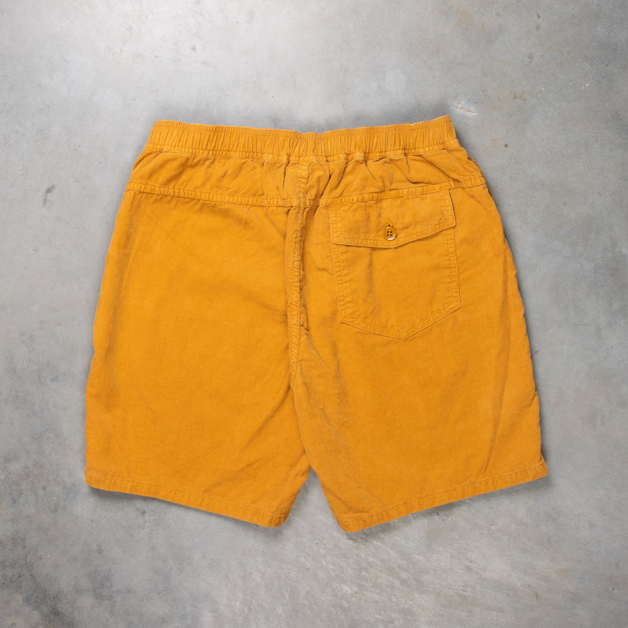 Remi Relief Corduroy Easy Shorts Mustard