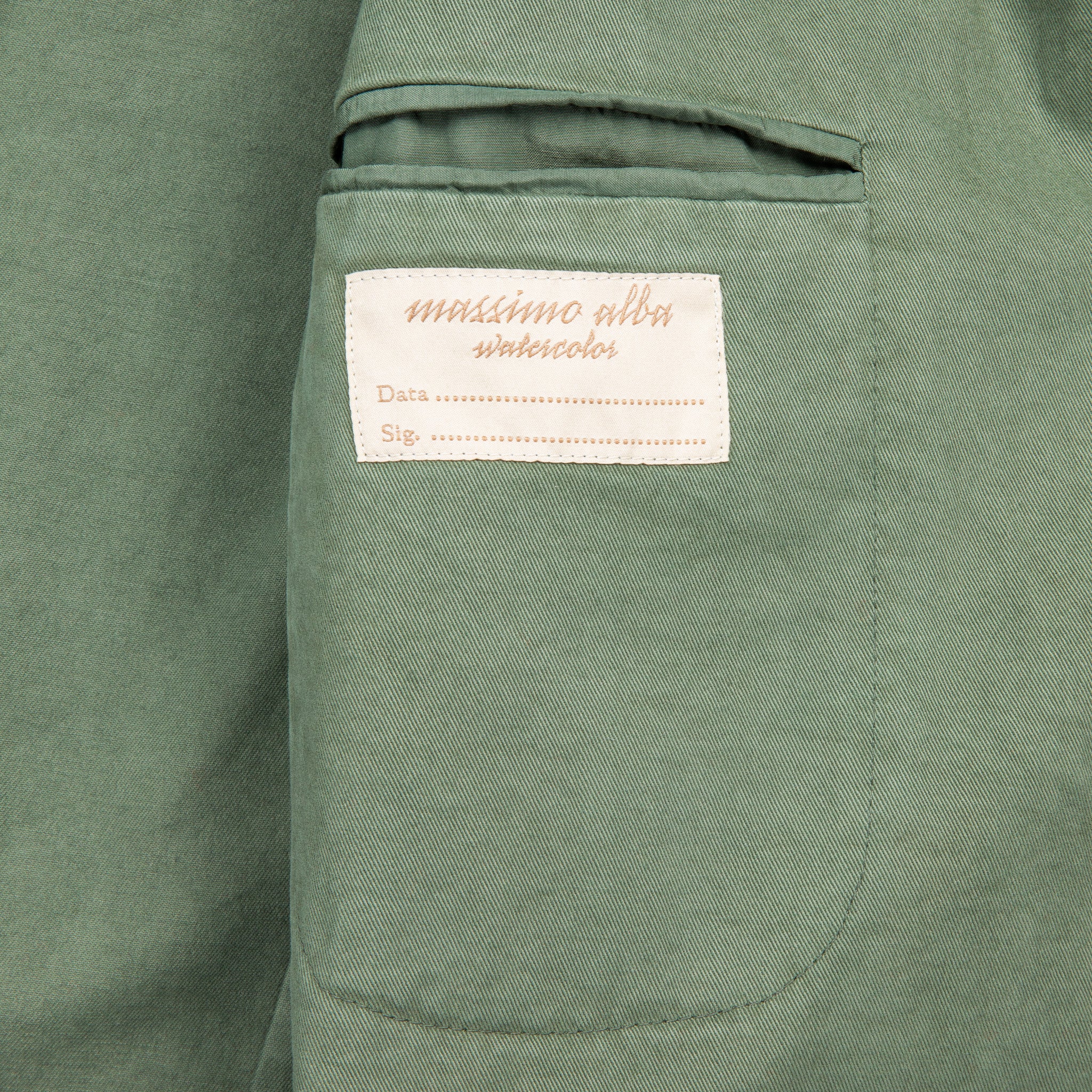 Massimo Alba Catch2 Jacket Cotton - Cashmere Salvia