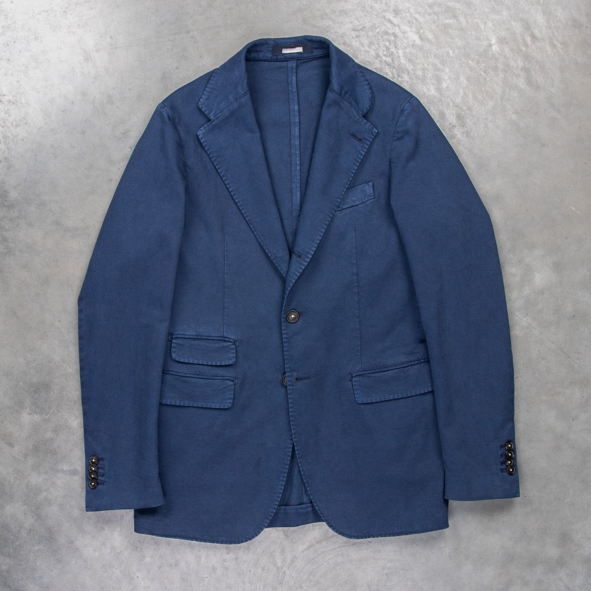Massimo Alba Catch2 Jacket Cotton - Cashmere Blu