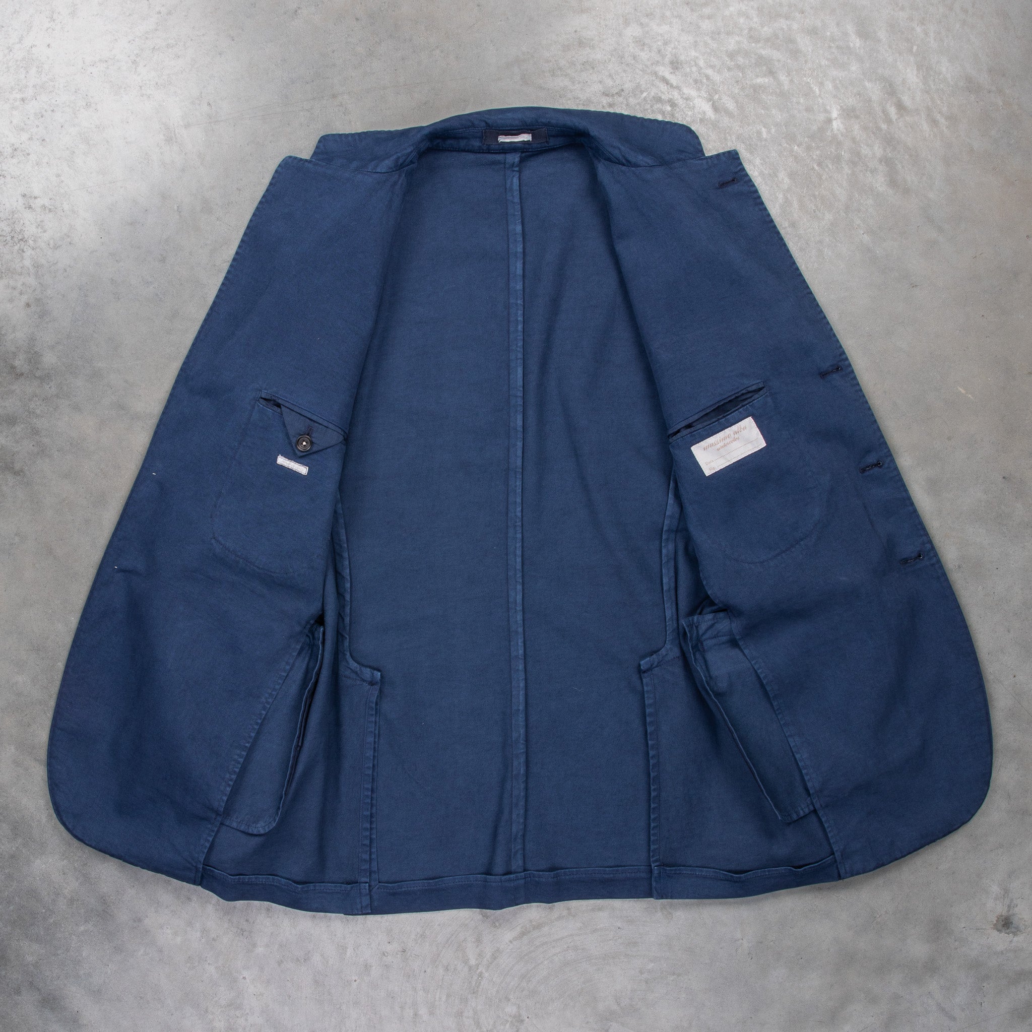 Massimo Alba Catch2 Jacket Cotton - Cashmere Blu