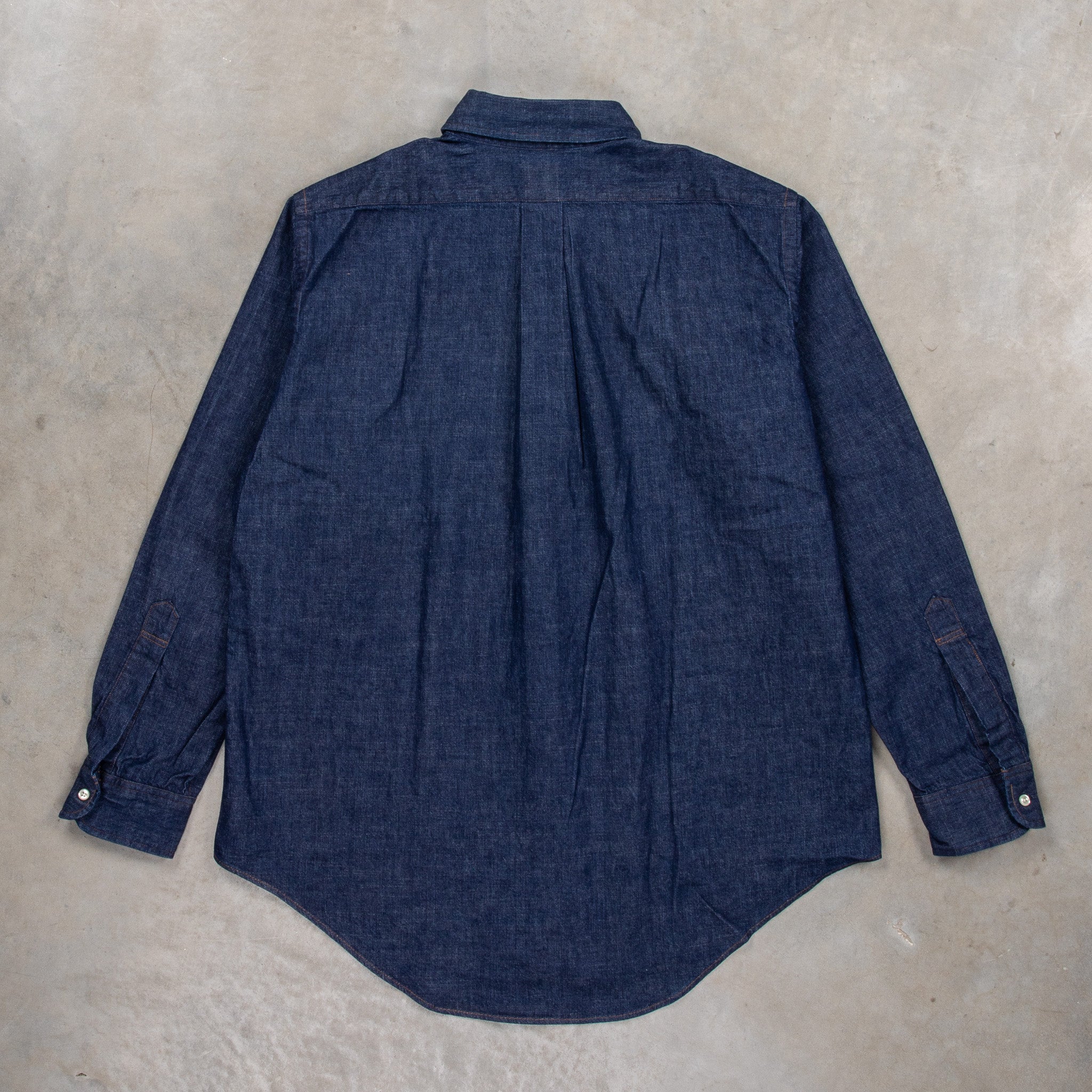 OrSlow Standard Button Down Denim Shirt One Wash – Frans Boone Store