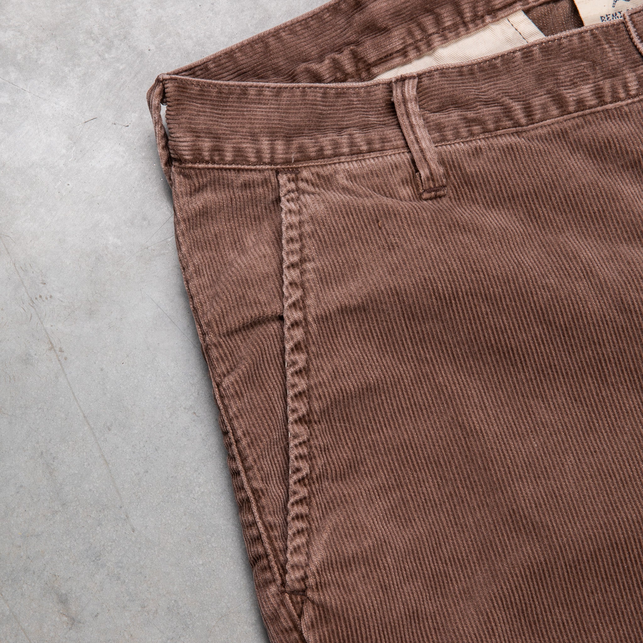 Remi Relief Corduroy Shorts Brown