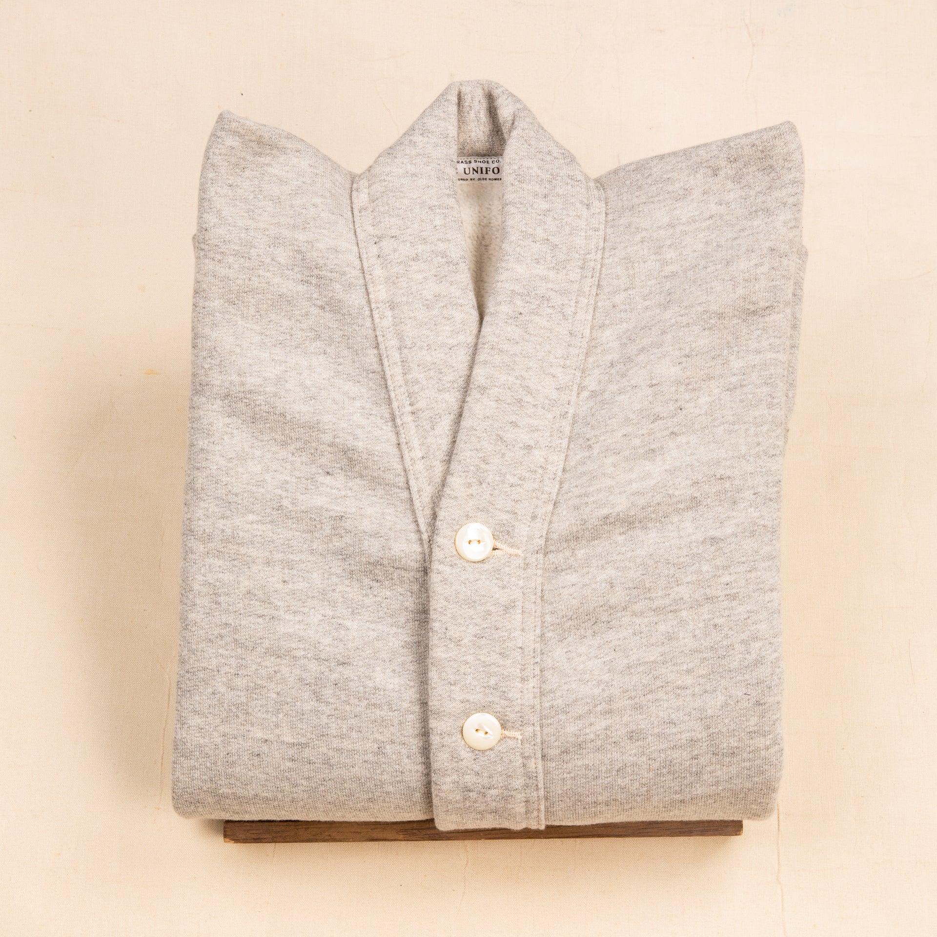 Olde Homesteader for BSC Uniform Extra Cotton Fleece Cardigan Top  