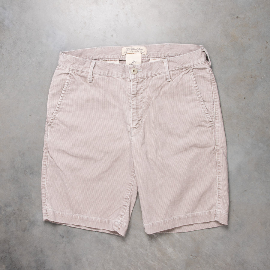 Remi Relief Corduroy Shorts Gray