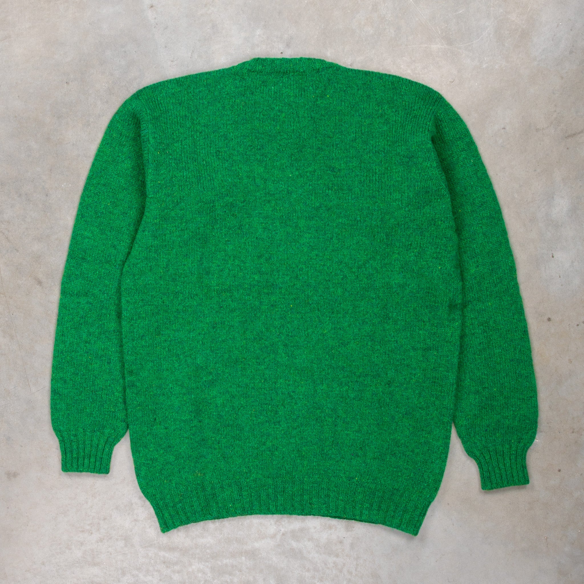 【グリーン（30）】Bowery Loofah Collar Sweatshirt Bowery Loofah Collar Sweatshirt シンプルながらも、重ね襟のリブが